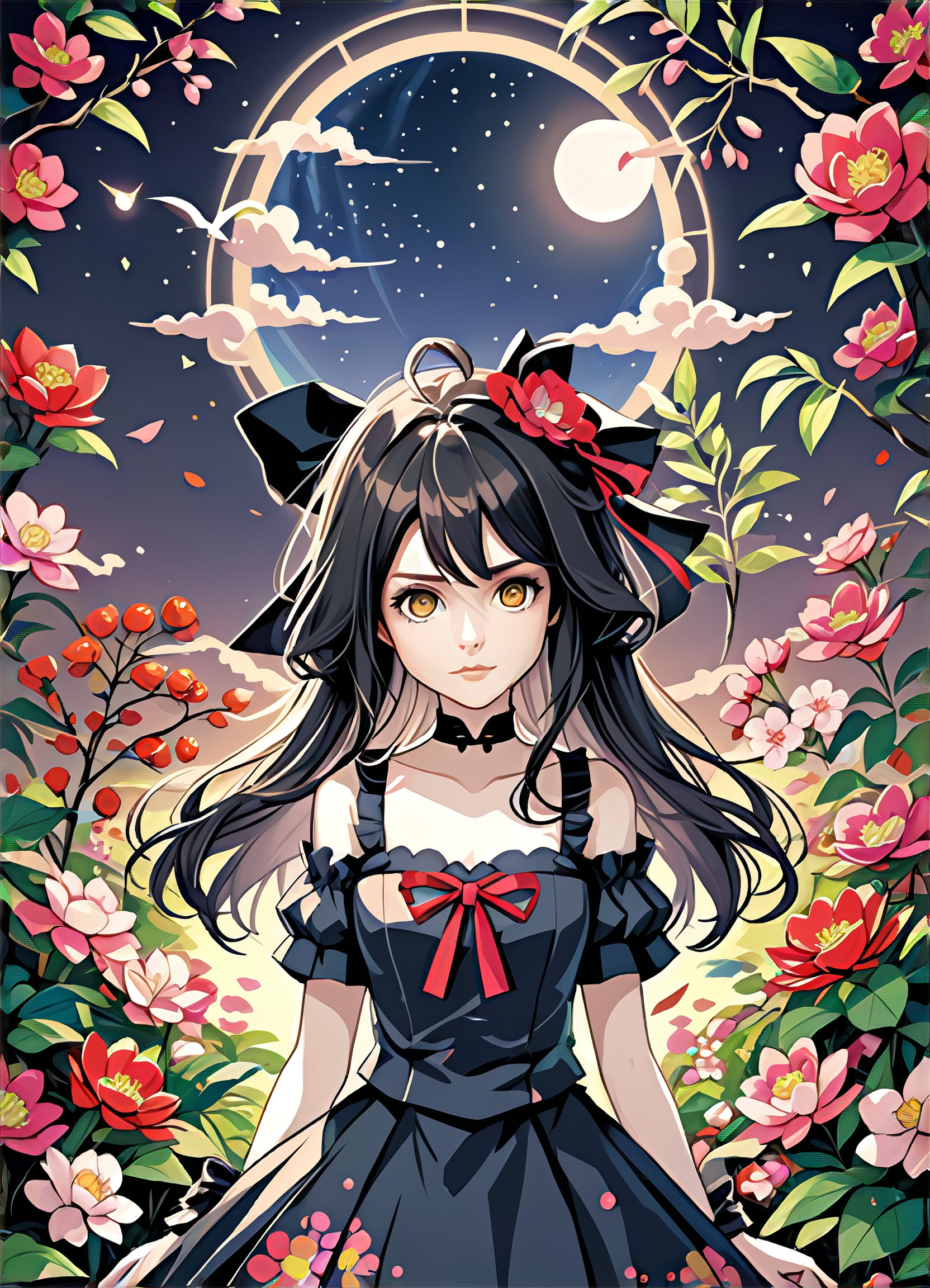 Magical Girl at Night image