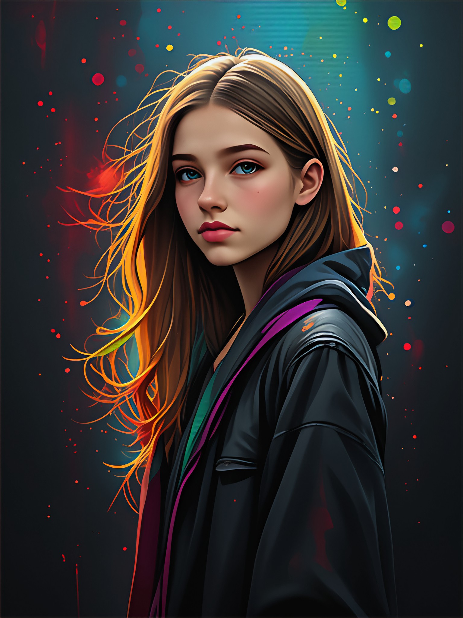 AI Colorful Sketches art generator