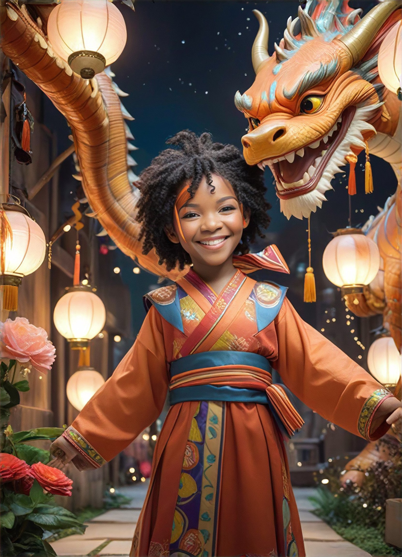 little dragon maiden image