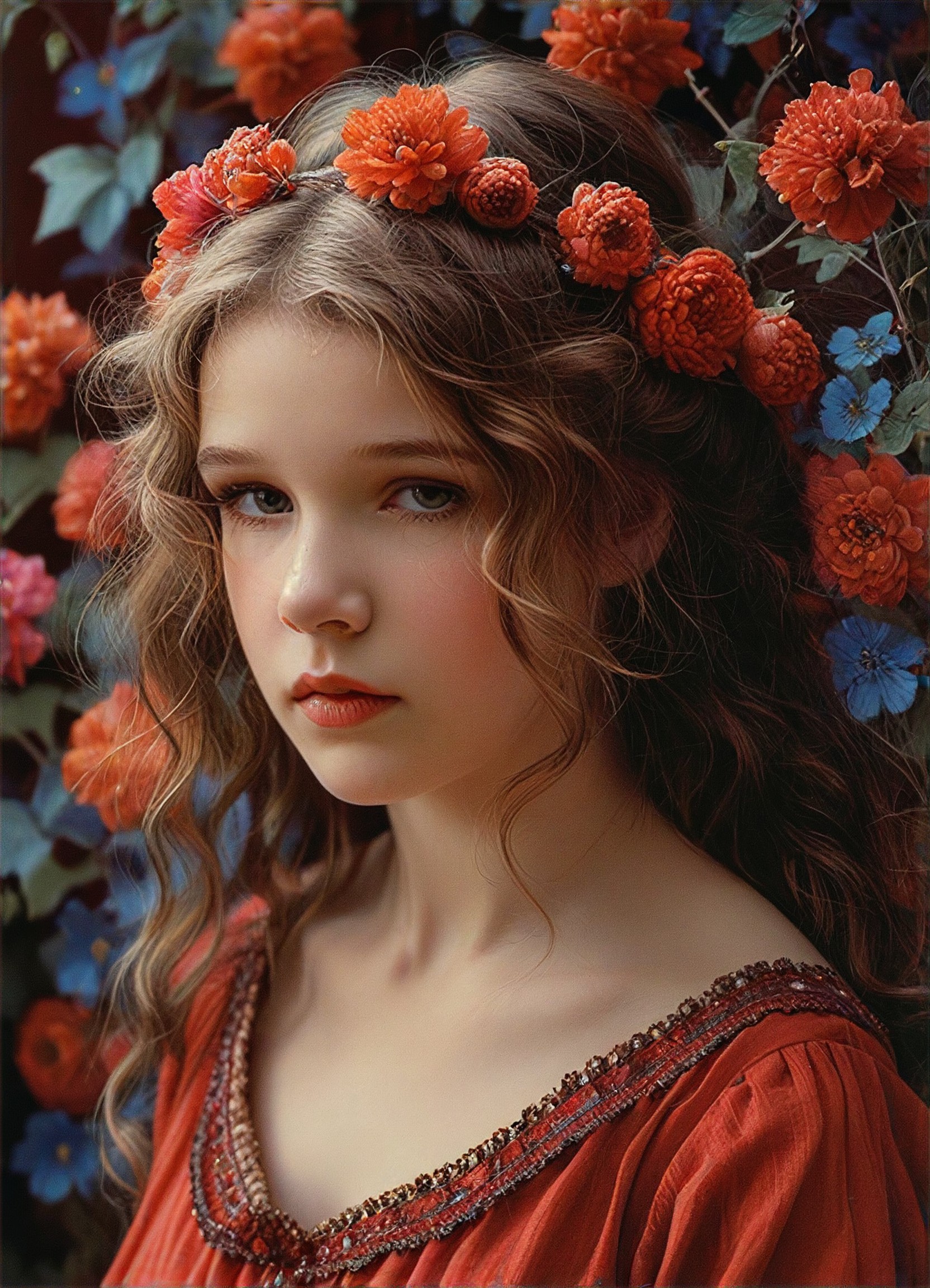 a1.art-generated Marigold Garlands image