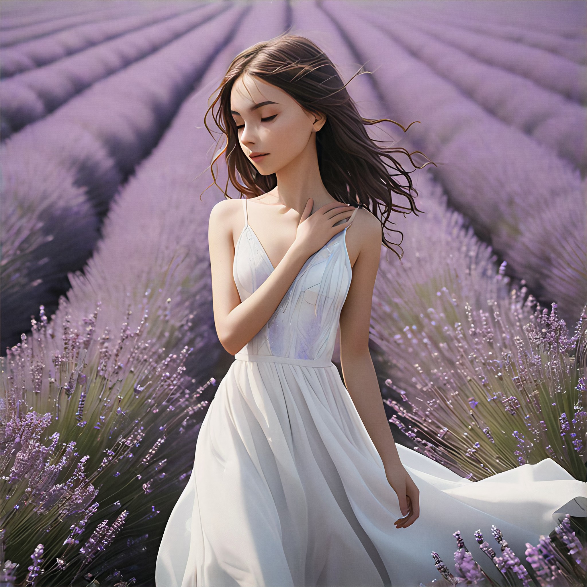 Lavender dancer image