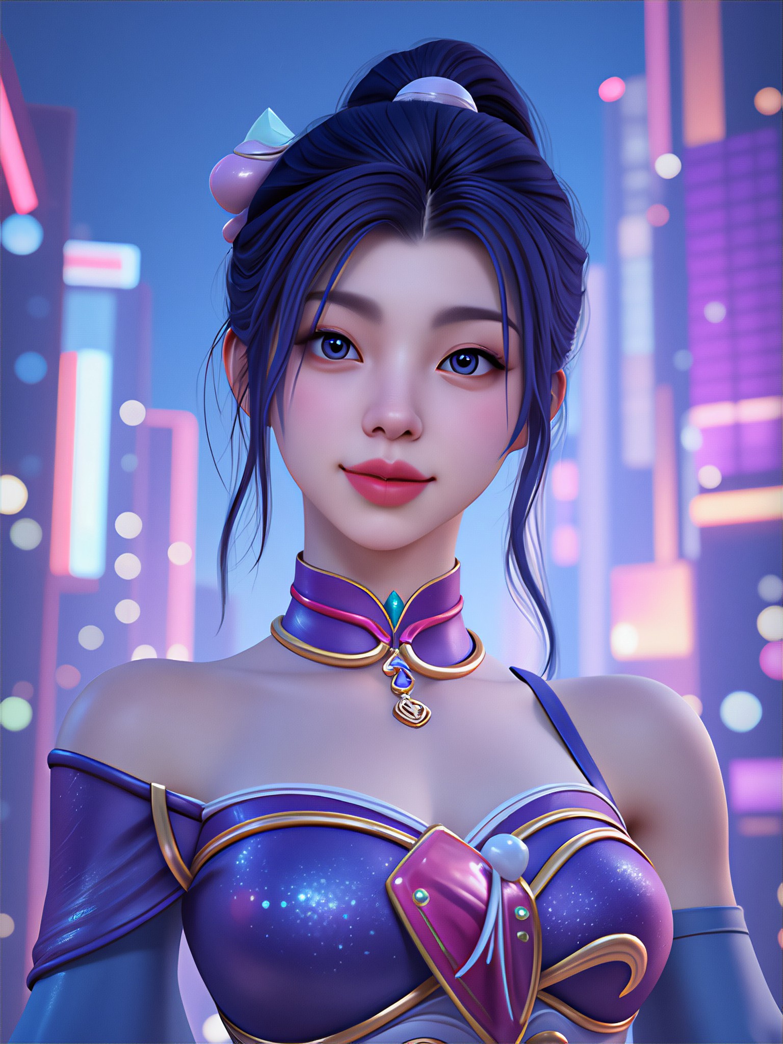 AI Sci Fi Character art generator