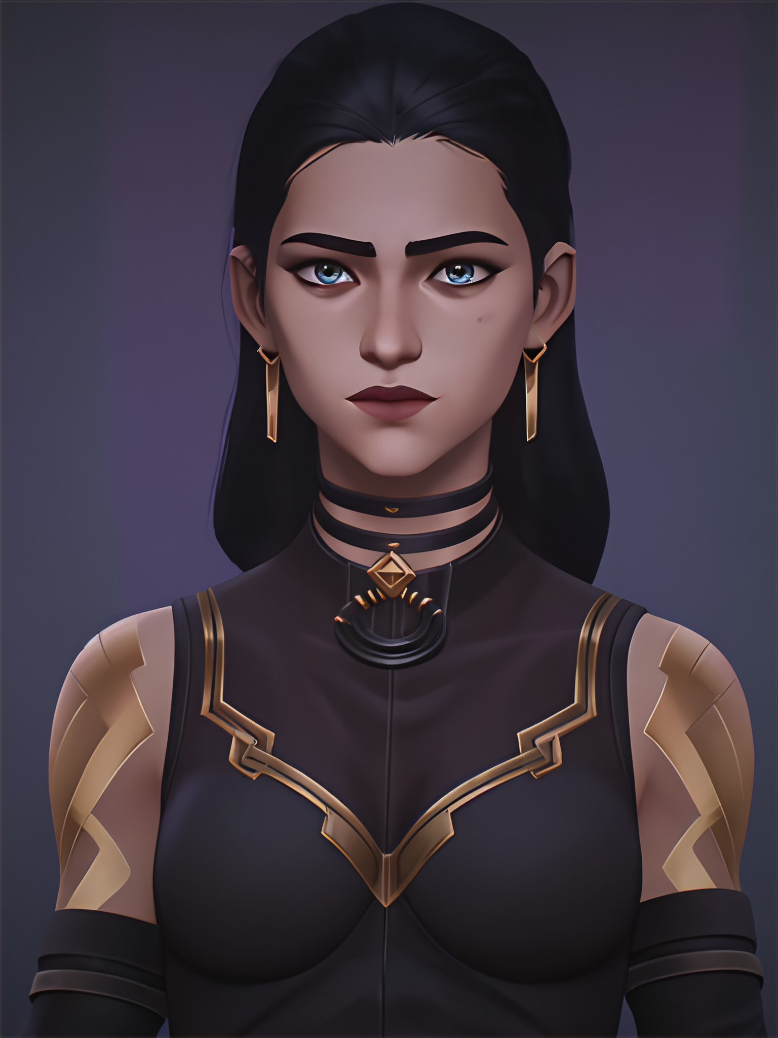 AI Young Female Character art generator
