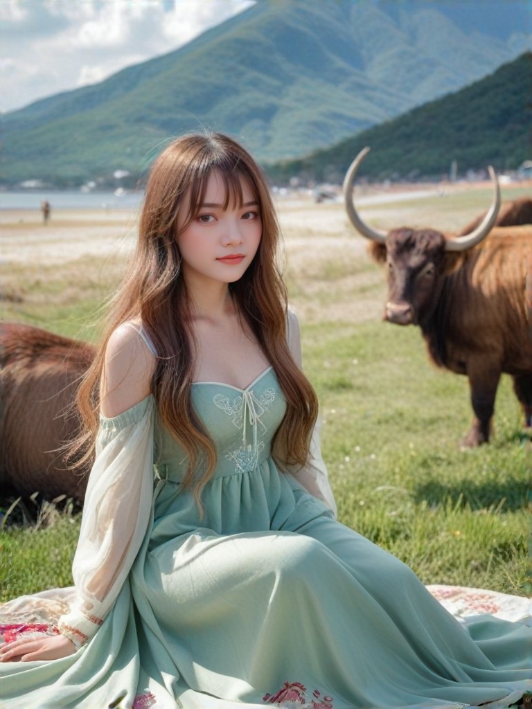 Flat Drawing, Serene