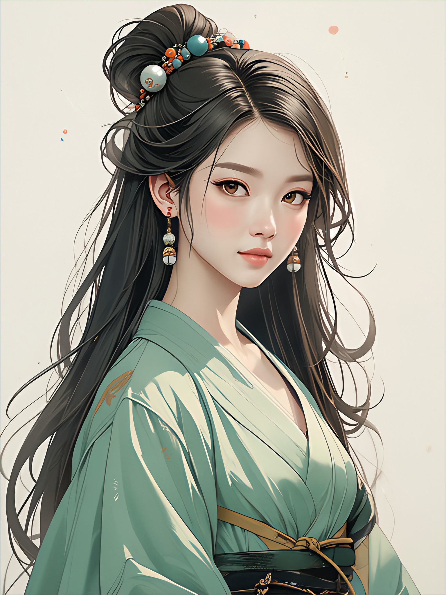 Ancient style girl image