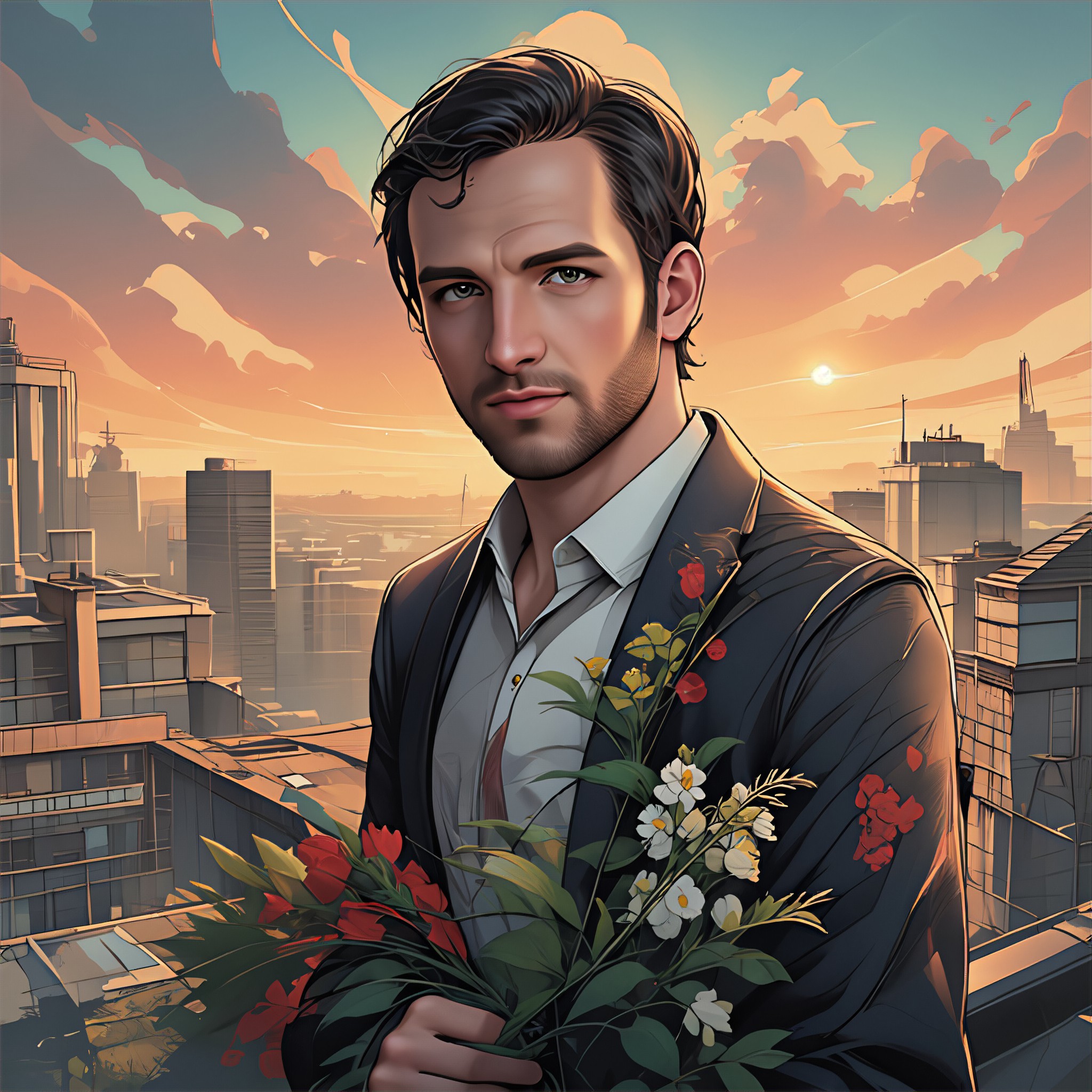 Tiantai Flower Picking image