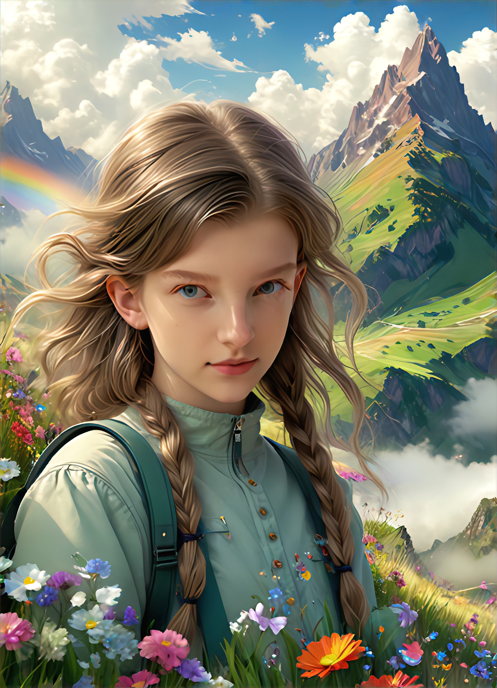 A dreamlike fairy tale world image