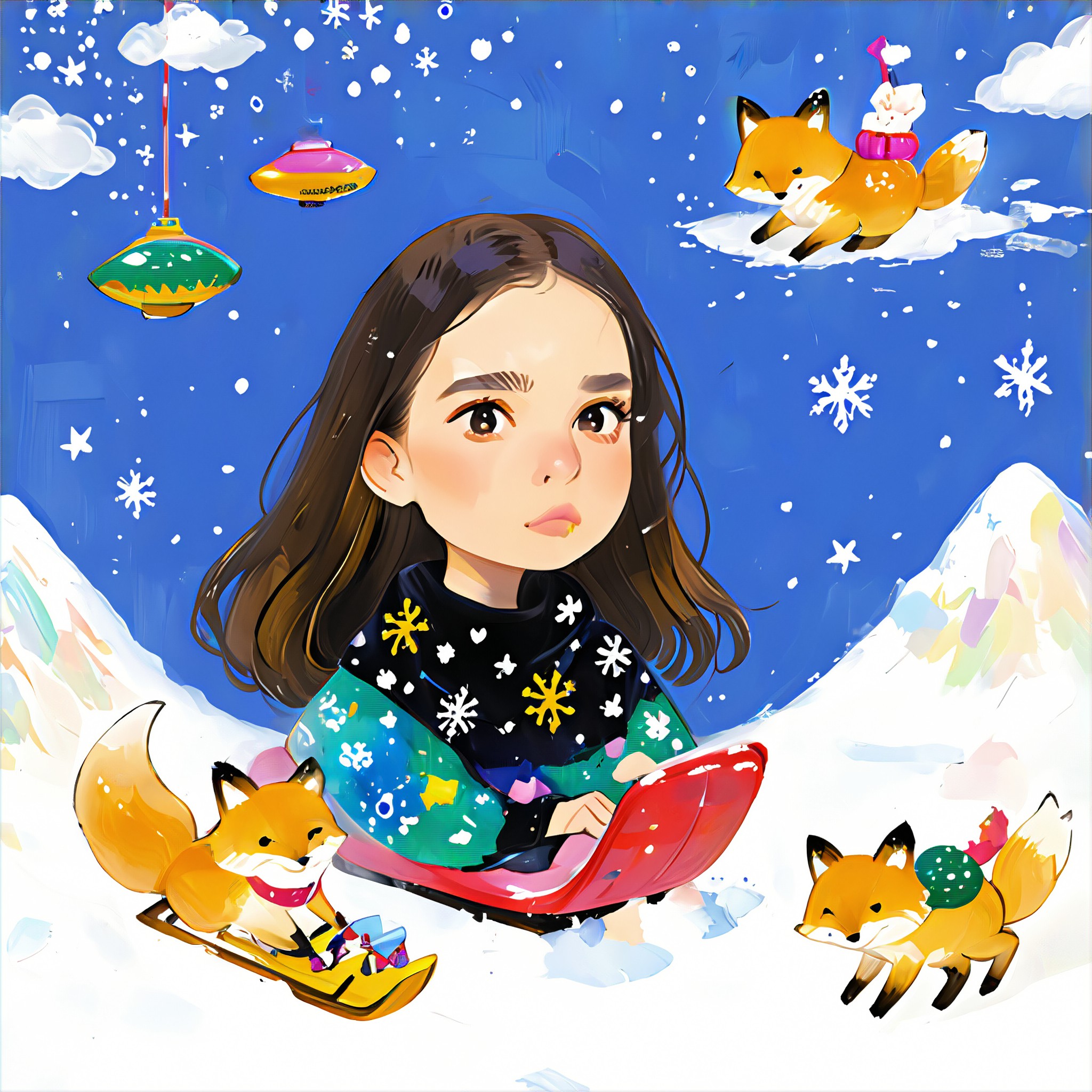 My Children's Painting Winter Edition image