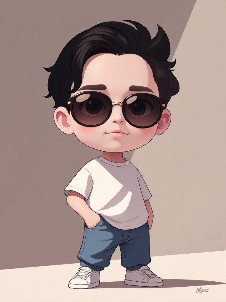 Cool Cartoon Baby