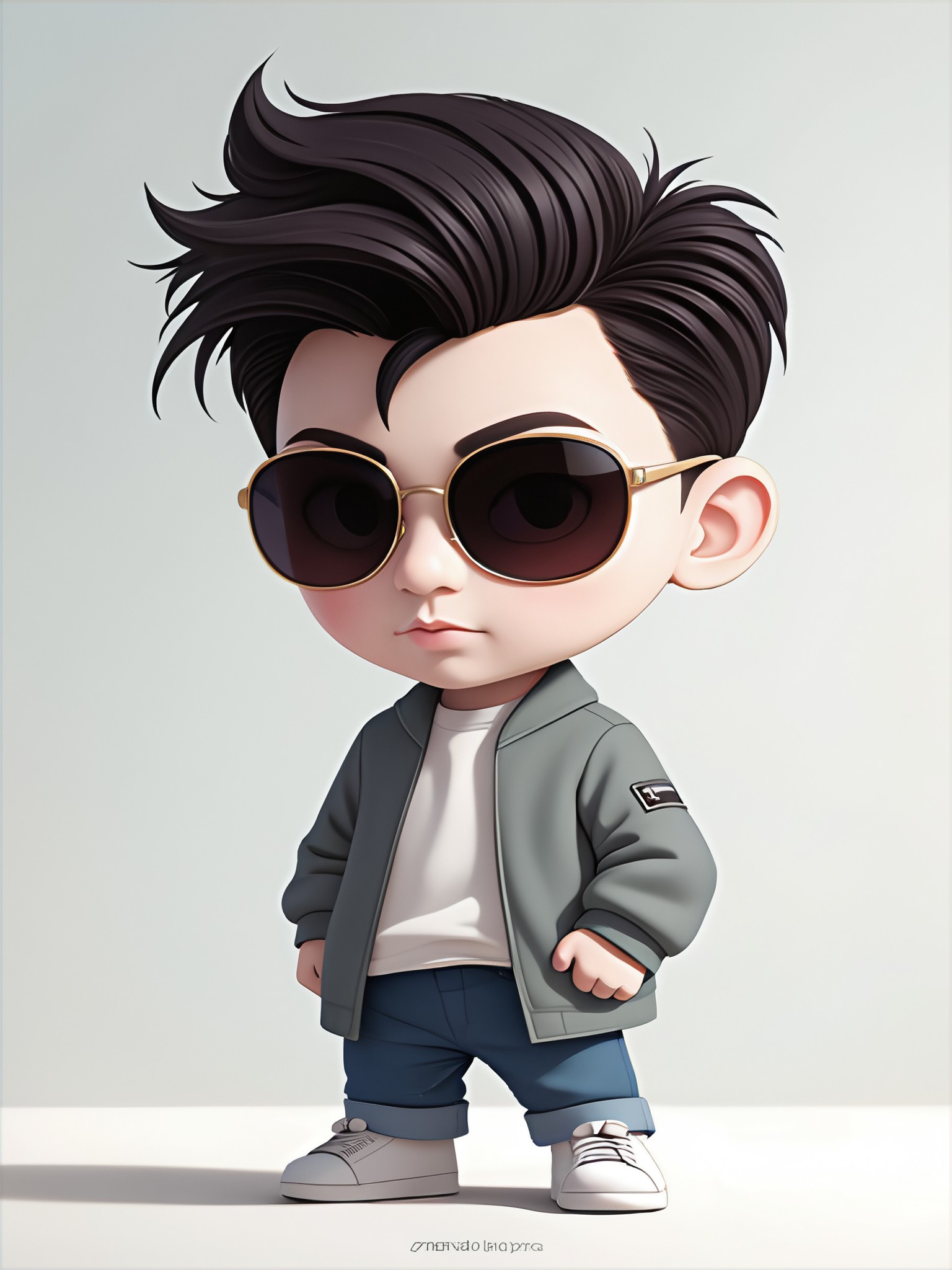 Cool Cartoon Baby