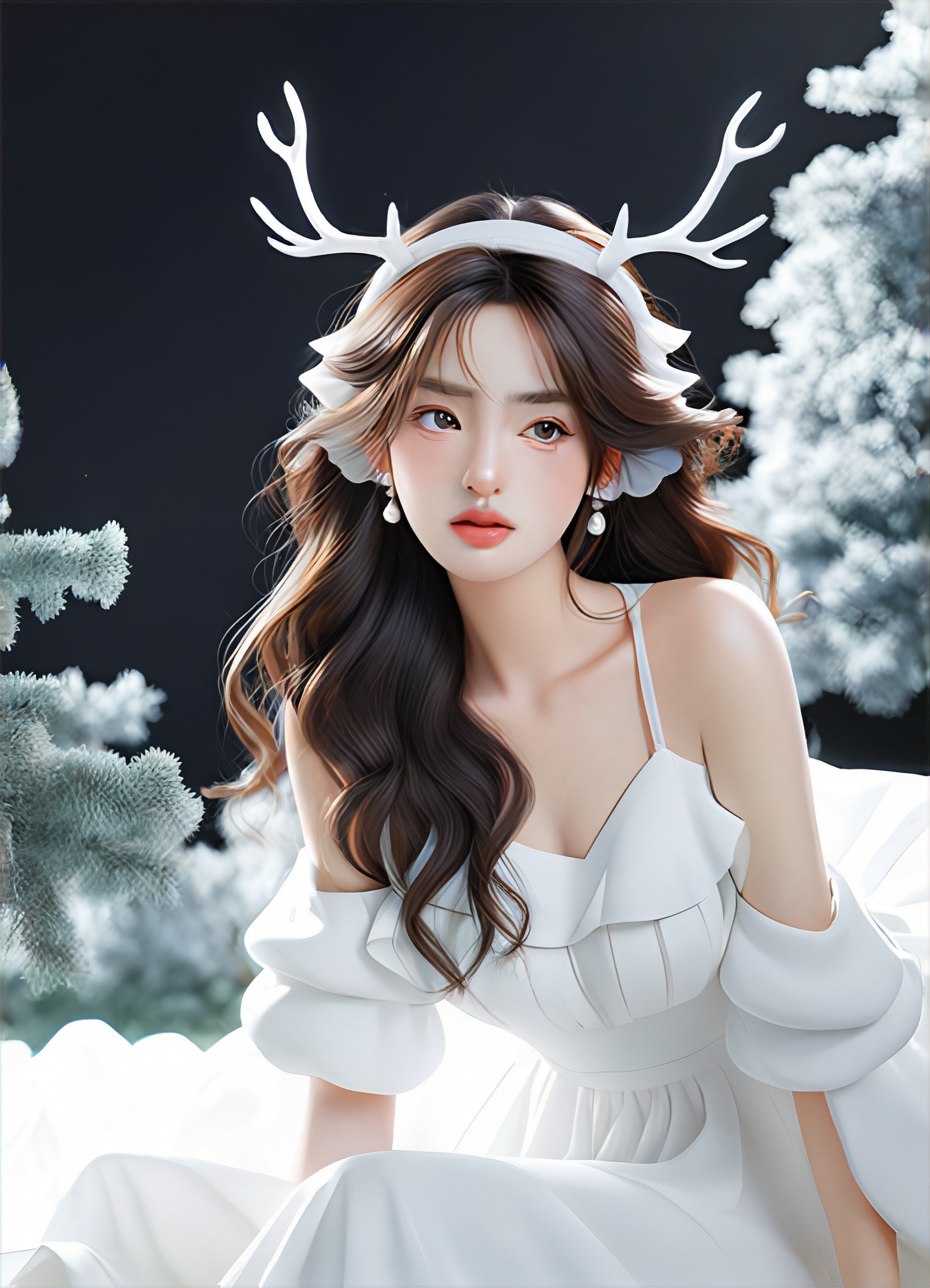 Christmas Deer Fairy image