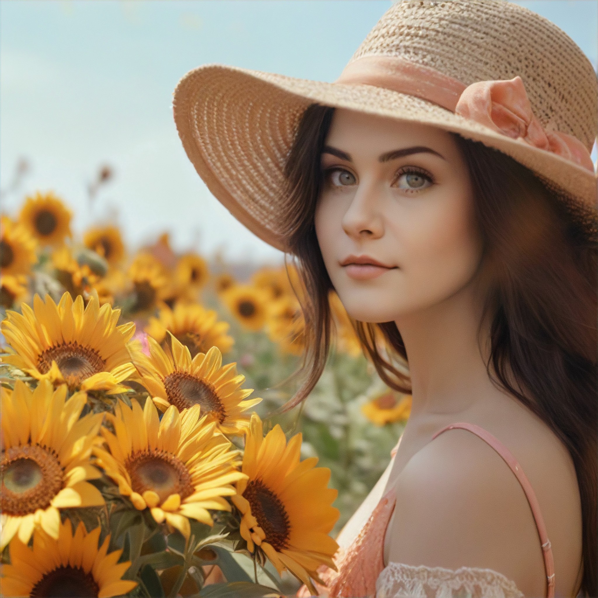 a1.art-generated Sunflowers image