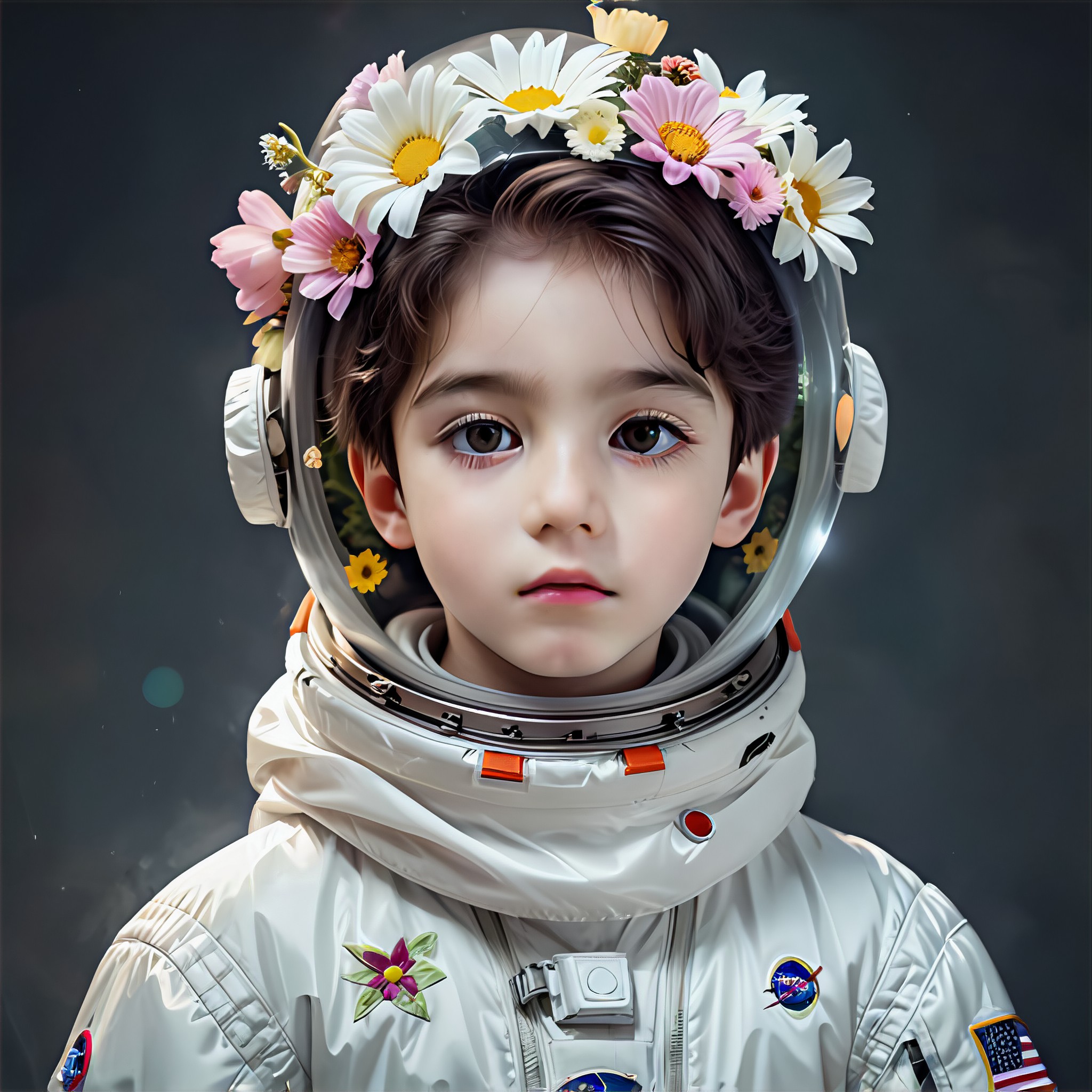 a1.art-generated Flower Headband image