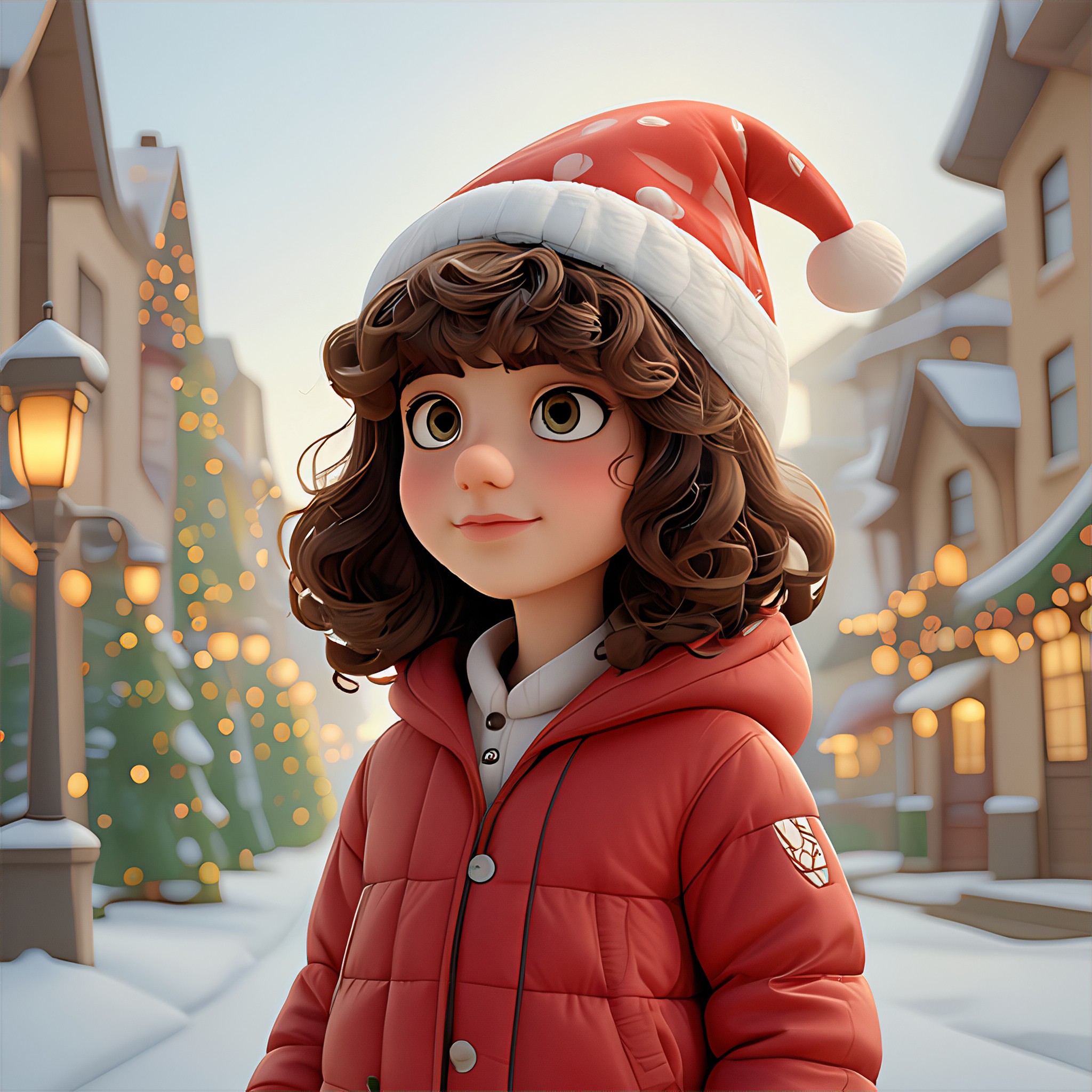 Cute Christmas figurine image