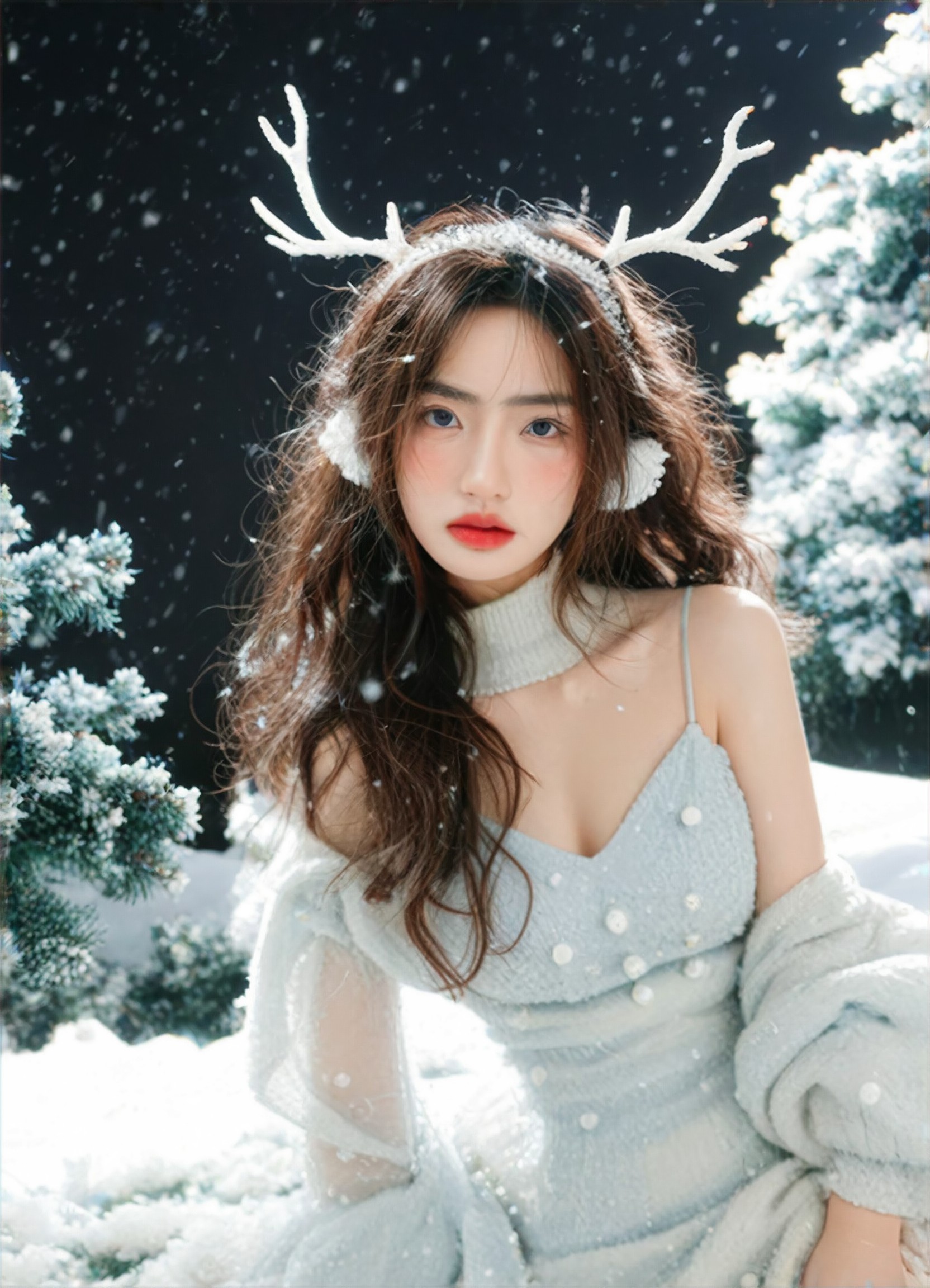 Christmas Deer Fairy image