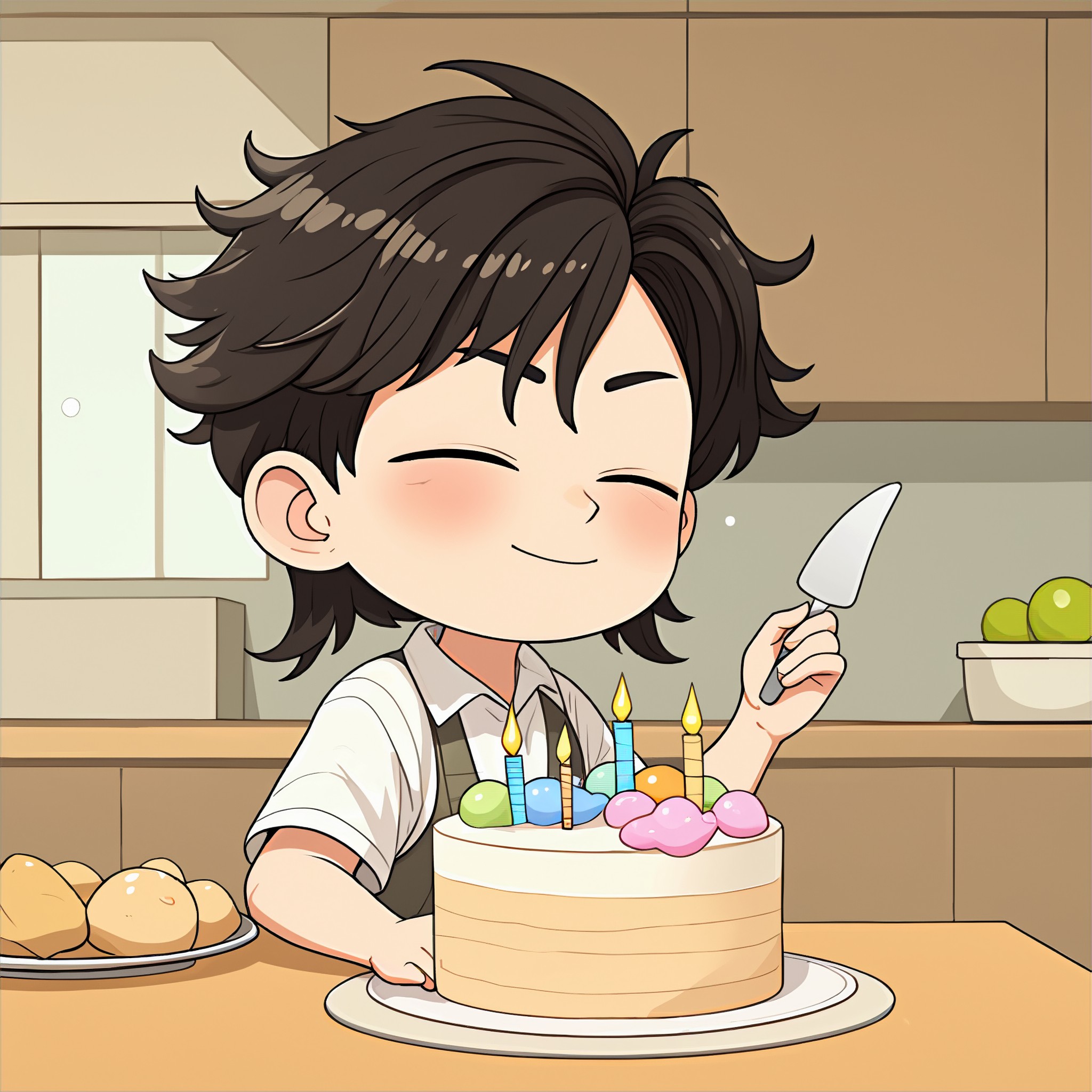 a1.art-generated Fantasy Themed Cake image