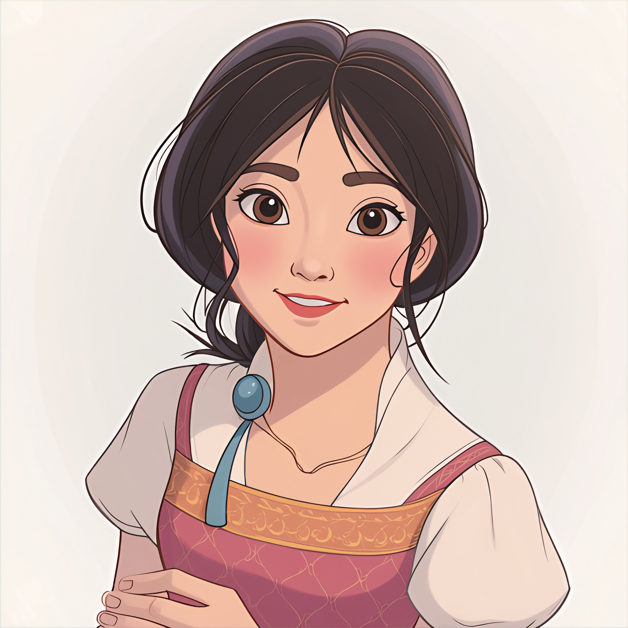 Wearing into Disney image