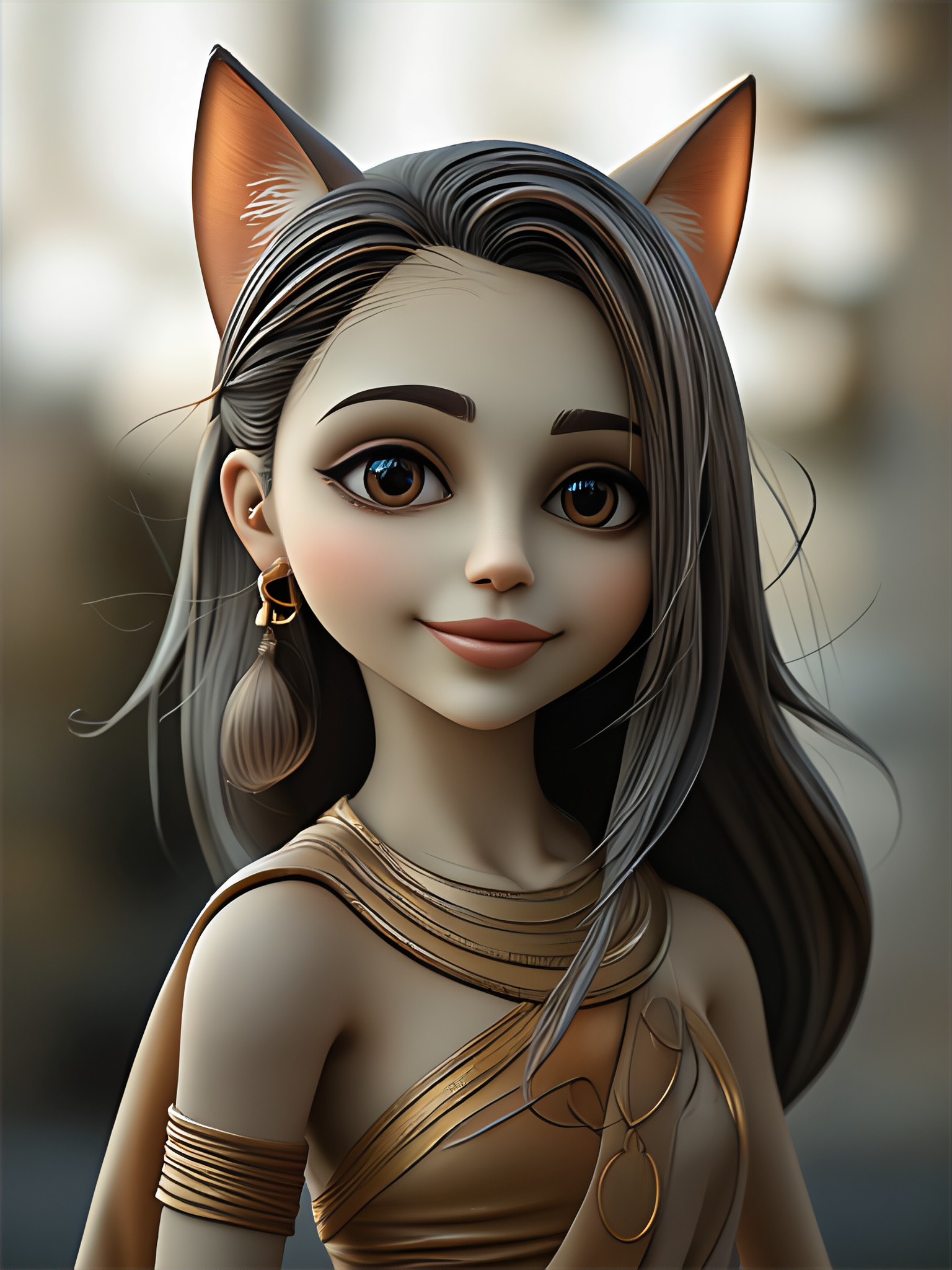Egyptian Cat Goddess image