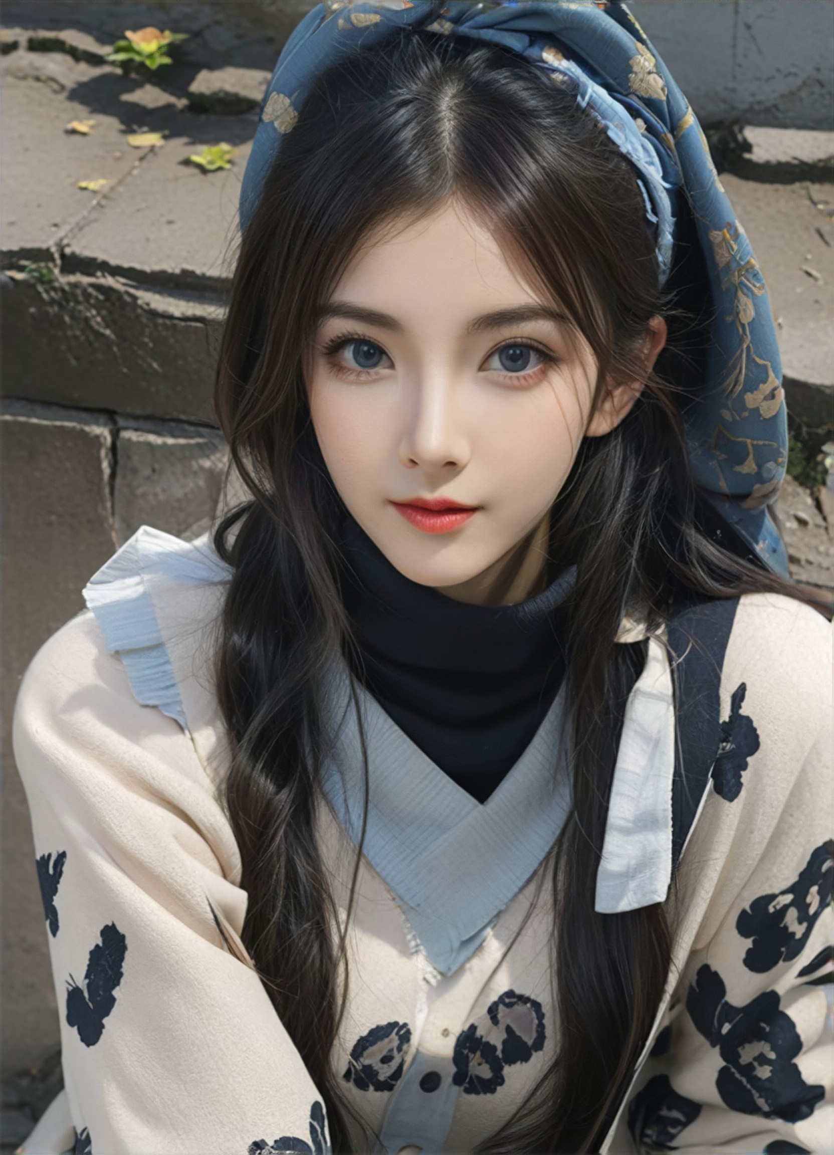 [Static Super Beautiful Art] Beautiful Baby Passing by the Street image