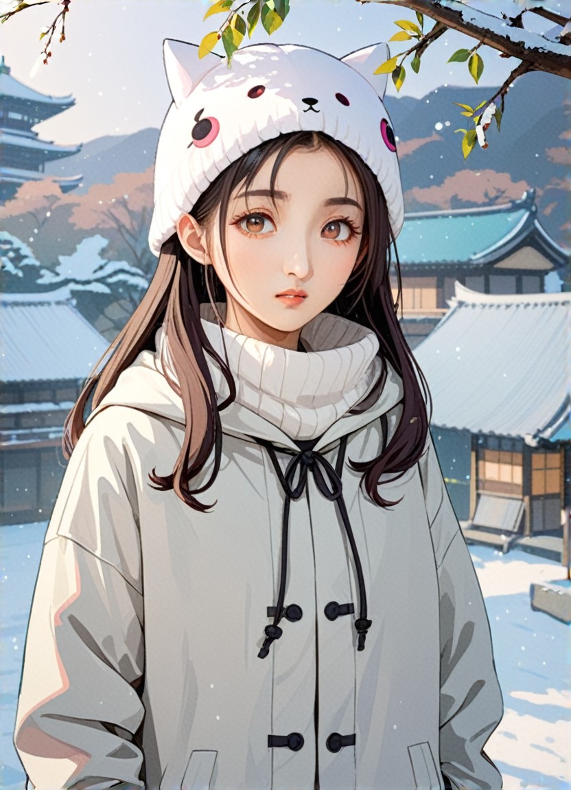 Flat Drawing, Serene