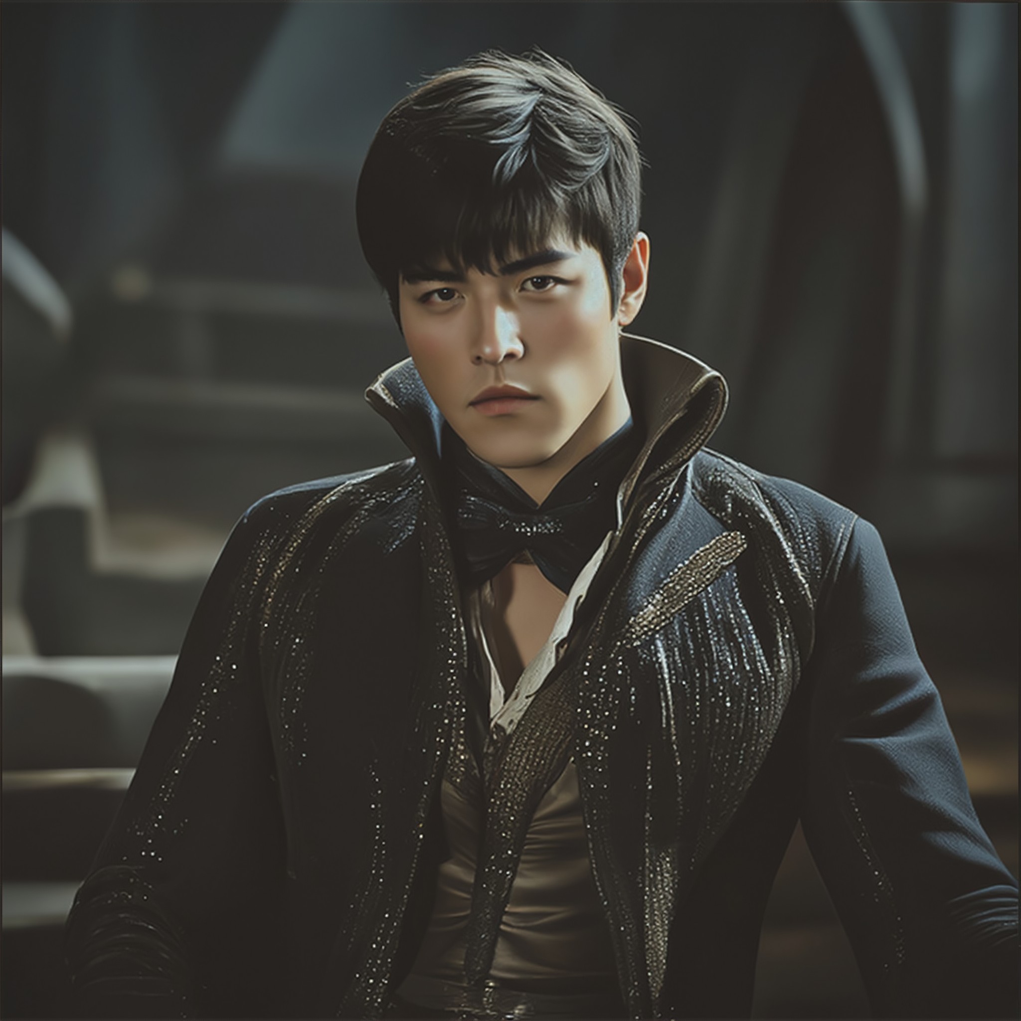 The man in the castle image