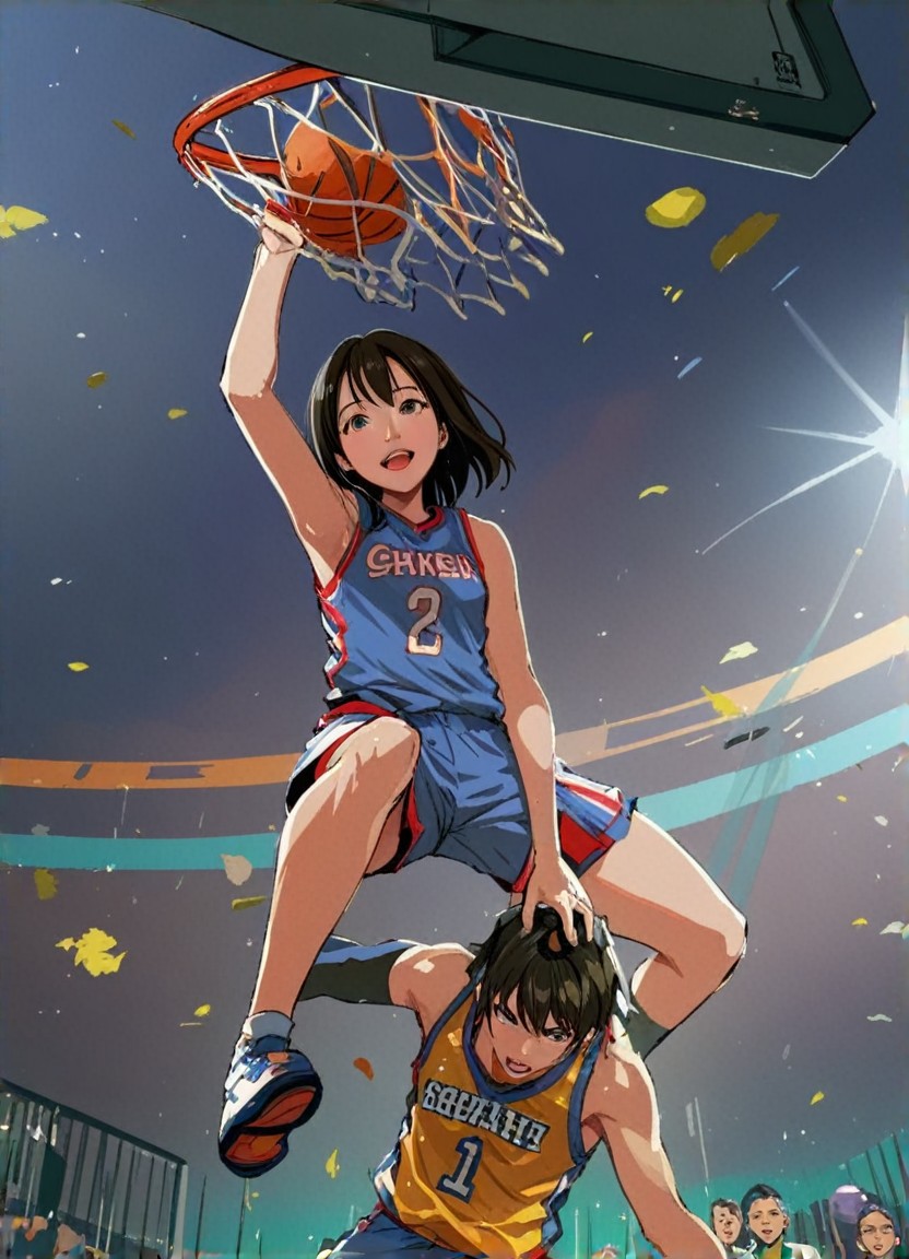 Realistic Painting, Flat Drawing, Real Cartoon