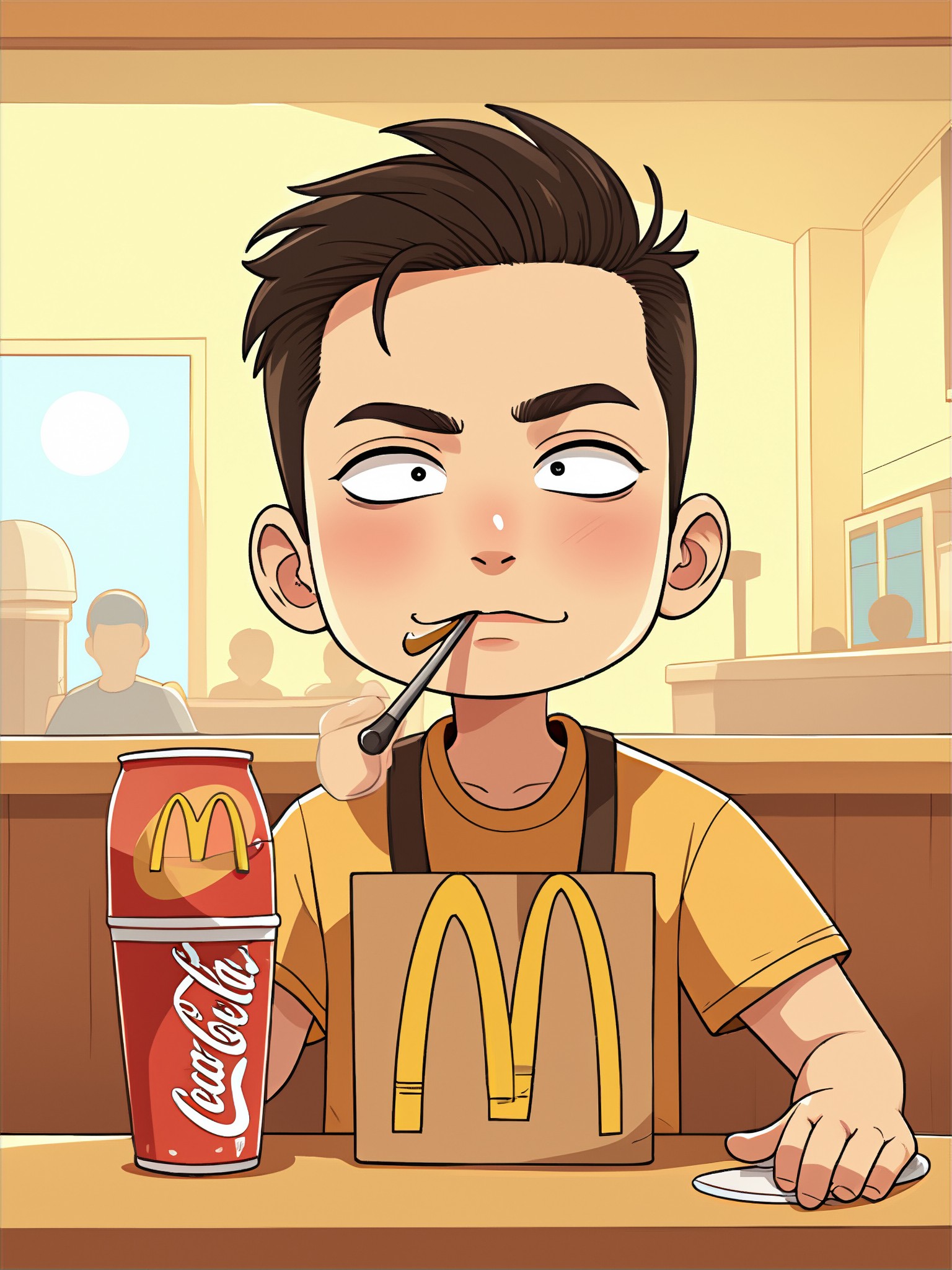 I love to eat McDonald's image