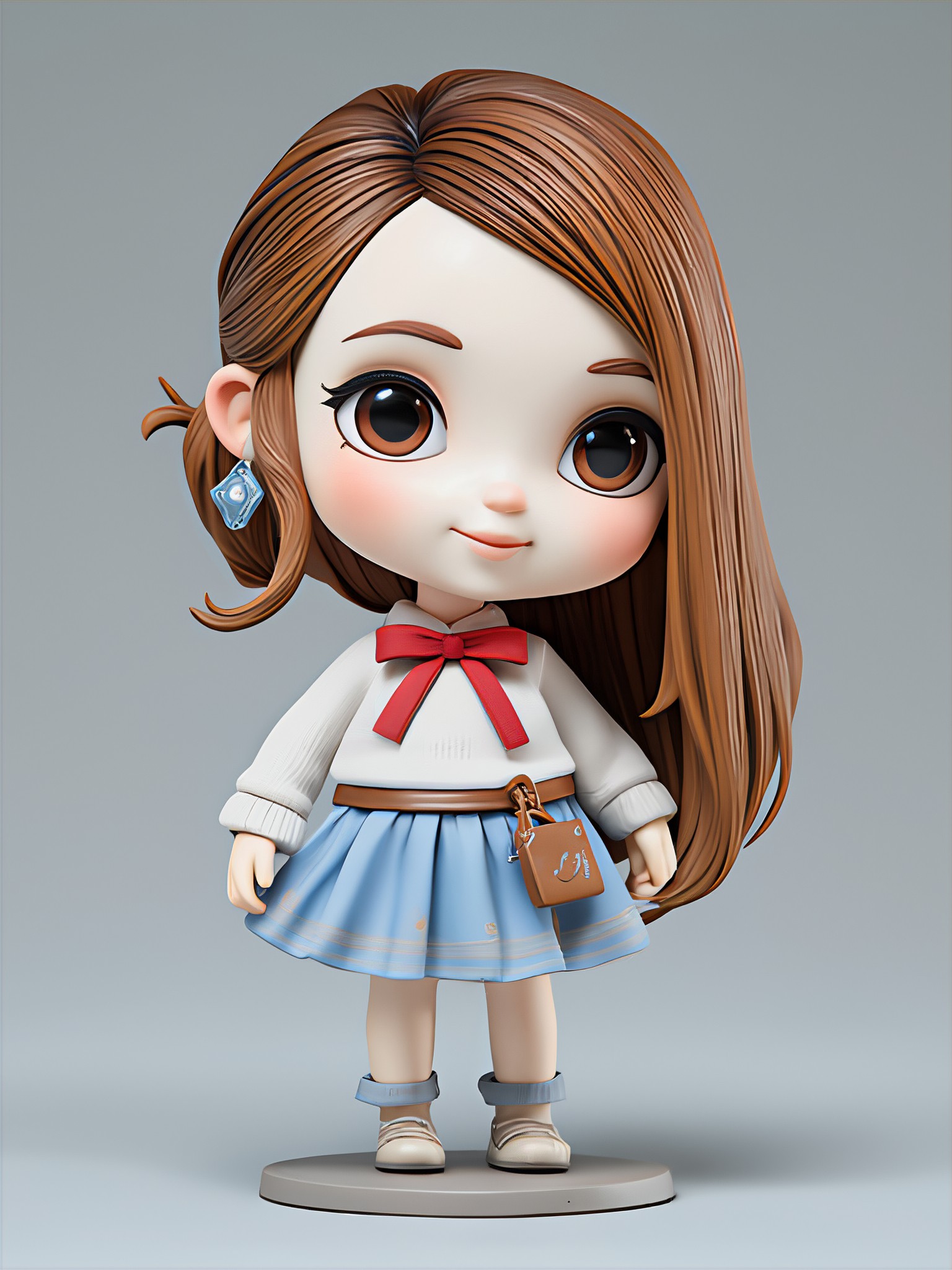 Into a hand-made doll image