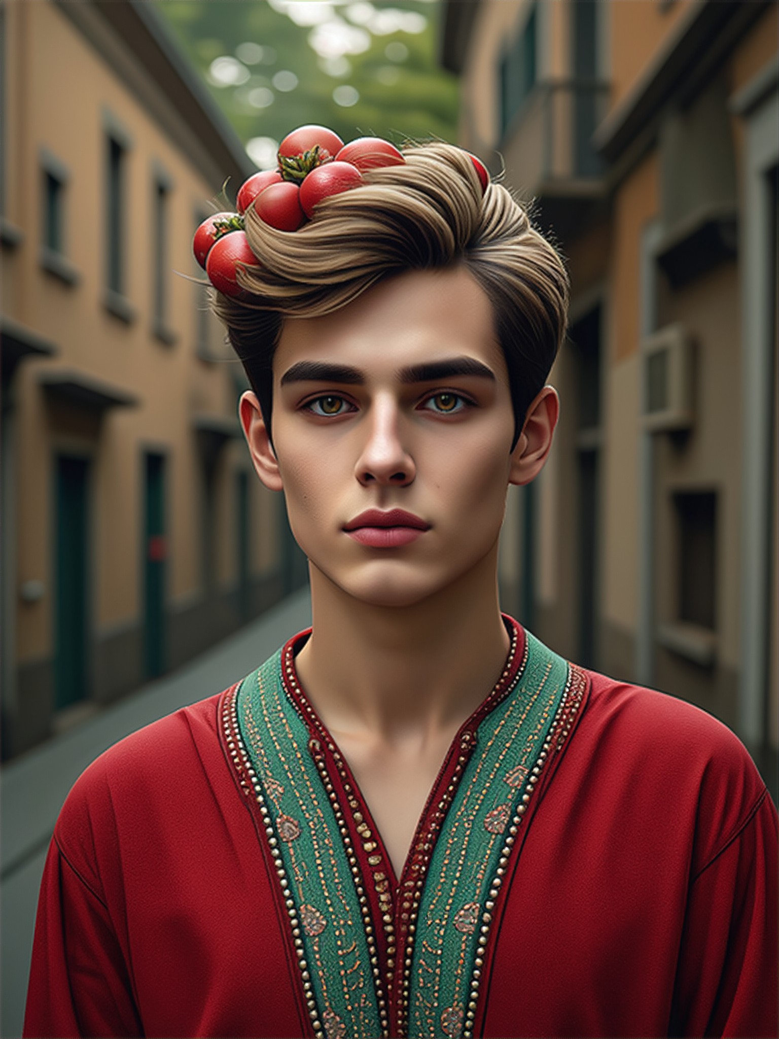 Pomegranate headdress image