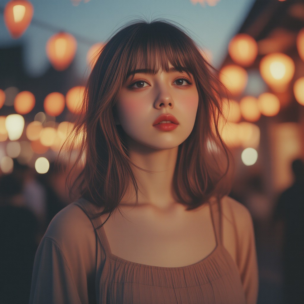 Instant Camera Portrait