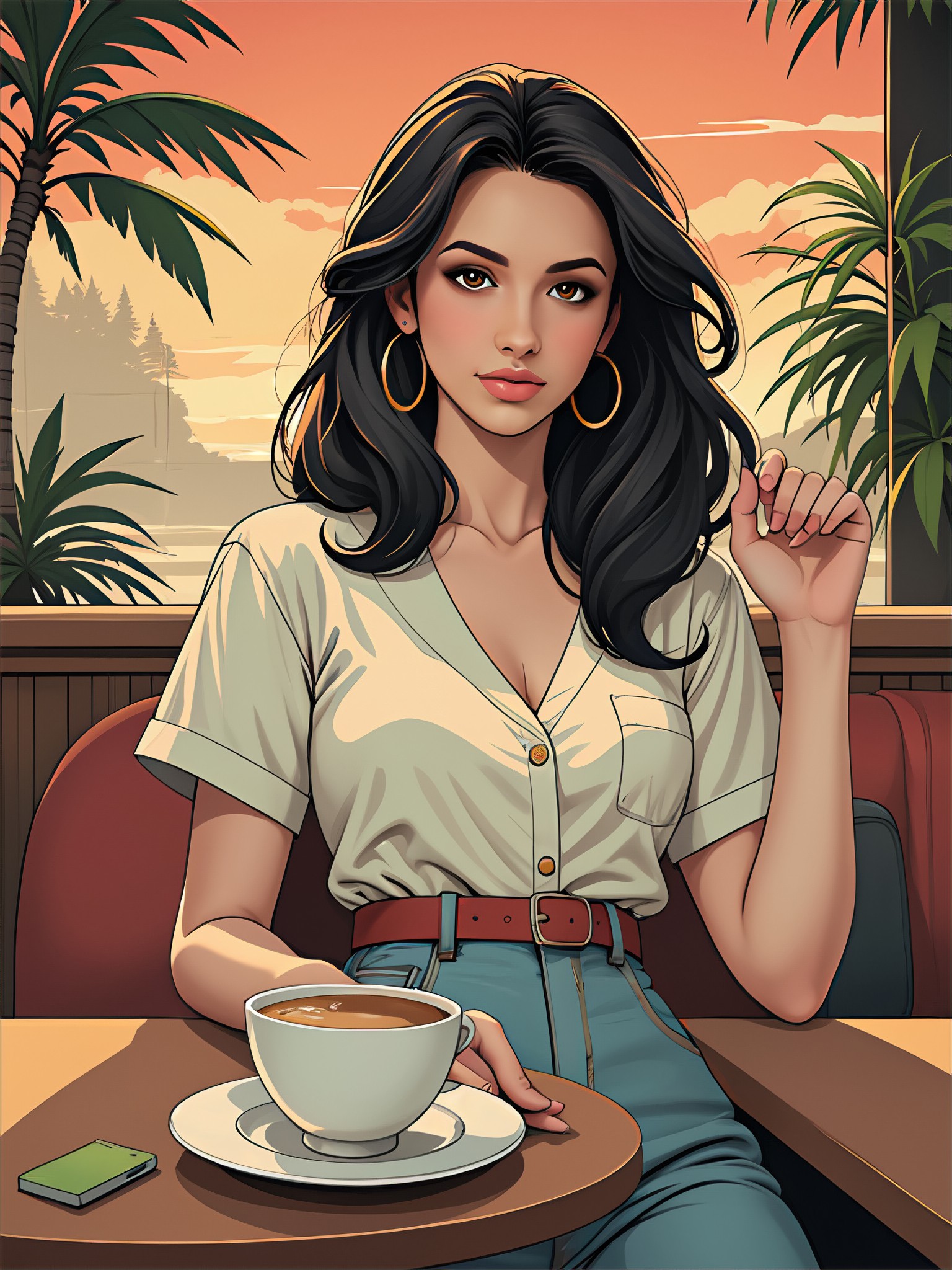 AI Coffee Cup art generator