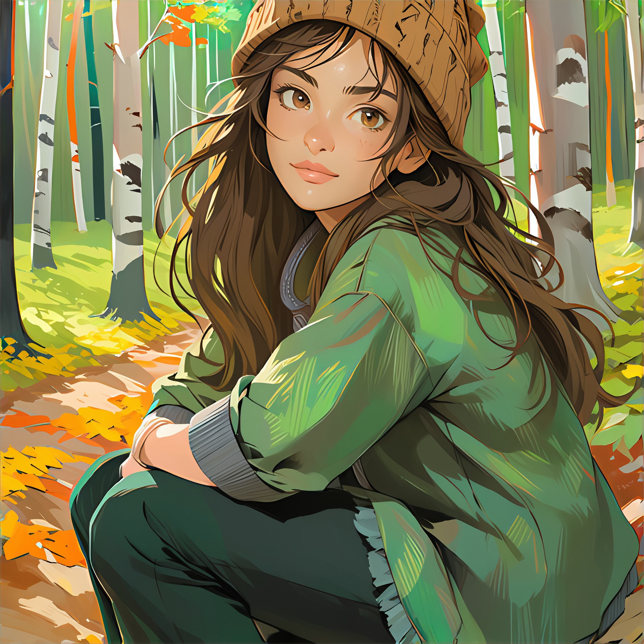 Generate your own unique illustration style character image