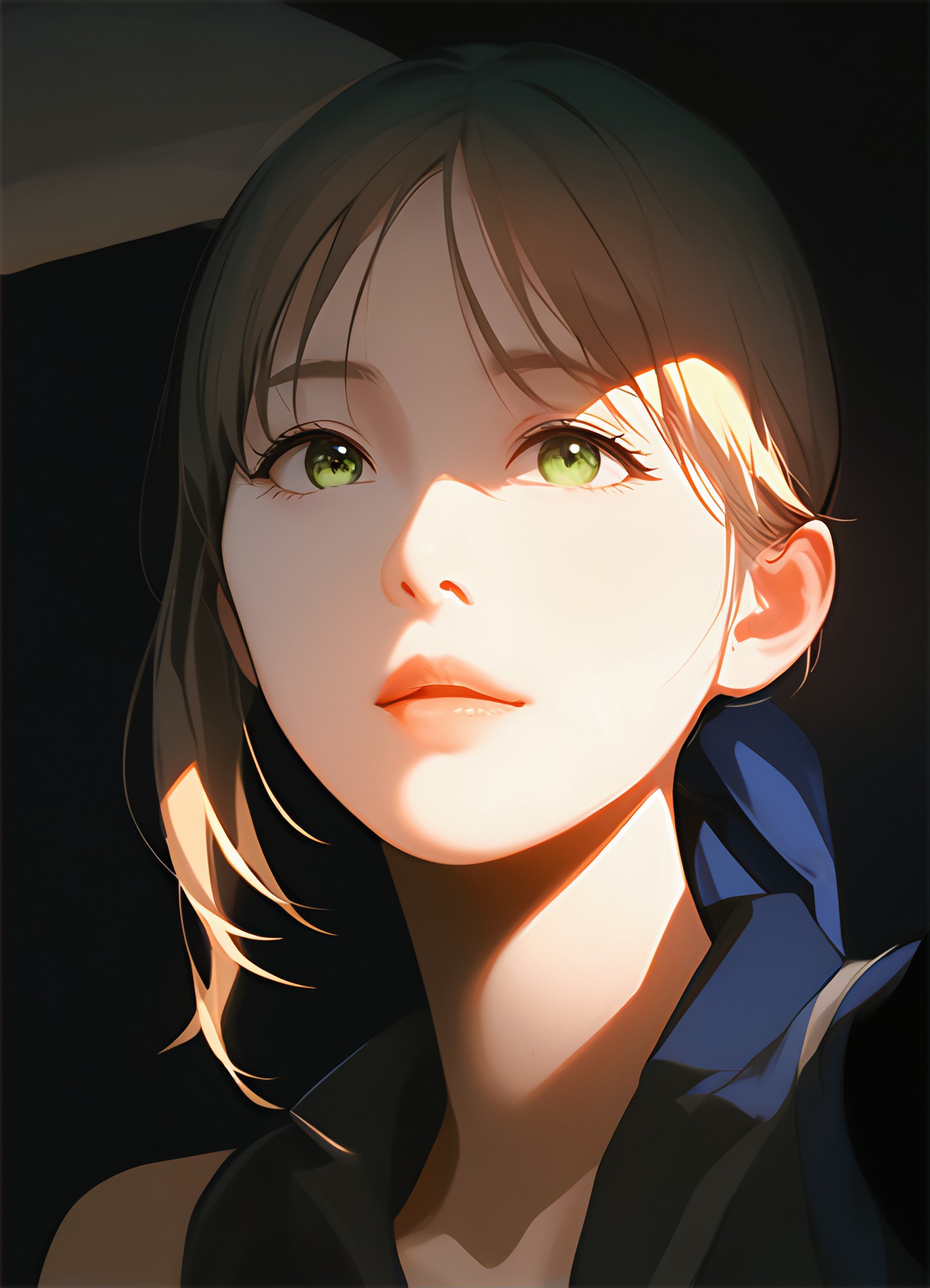 a1.art-generated Sheer Light Blue image