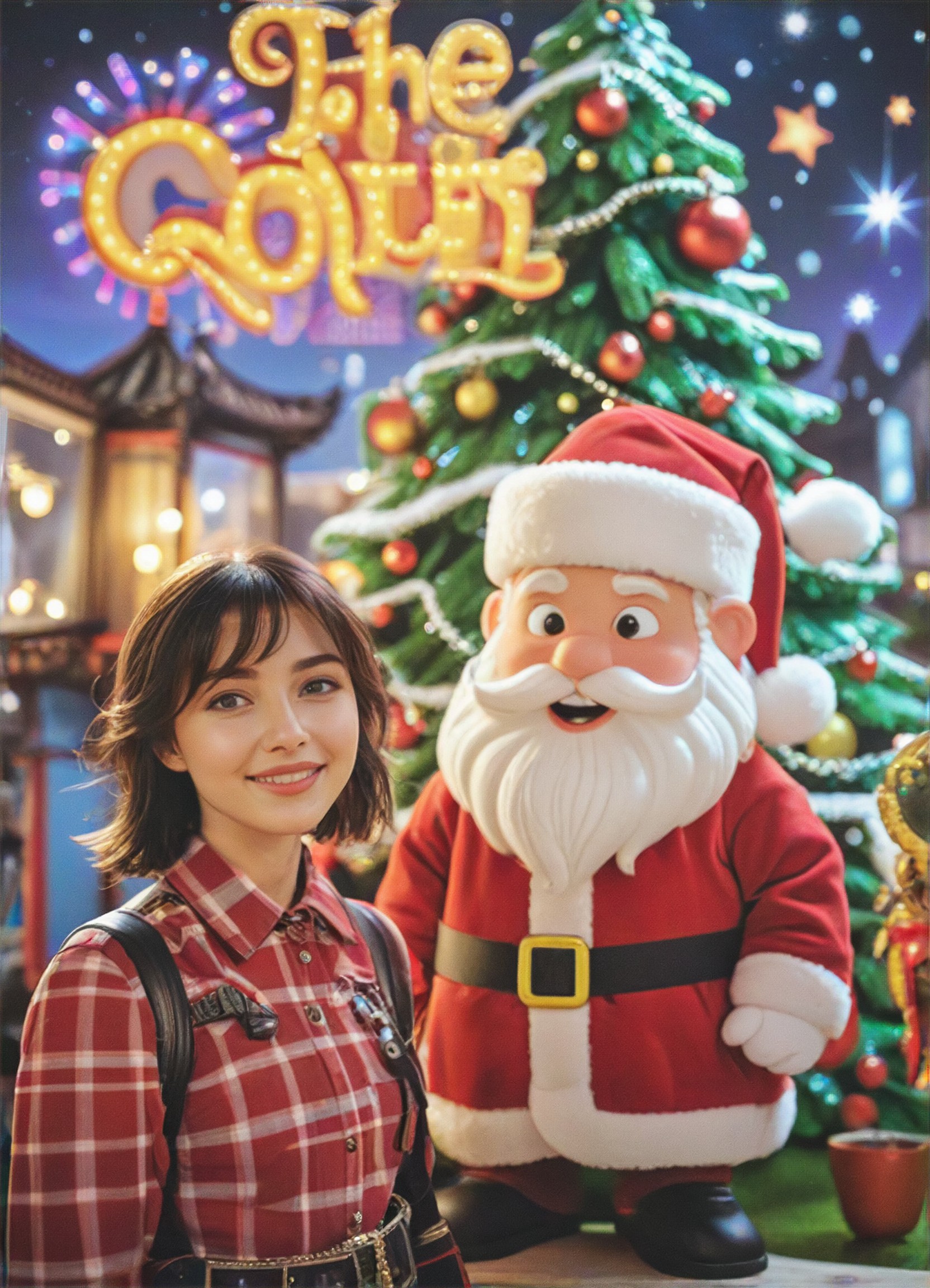 Take a photo with Santa Claus image