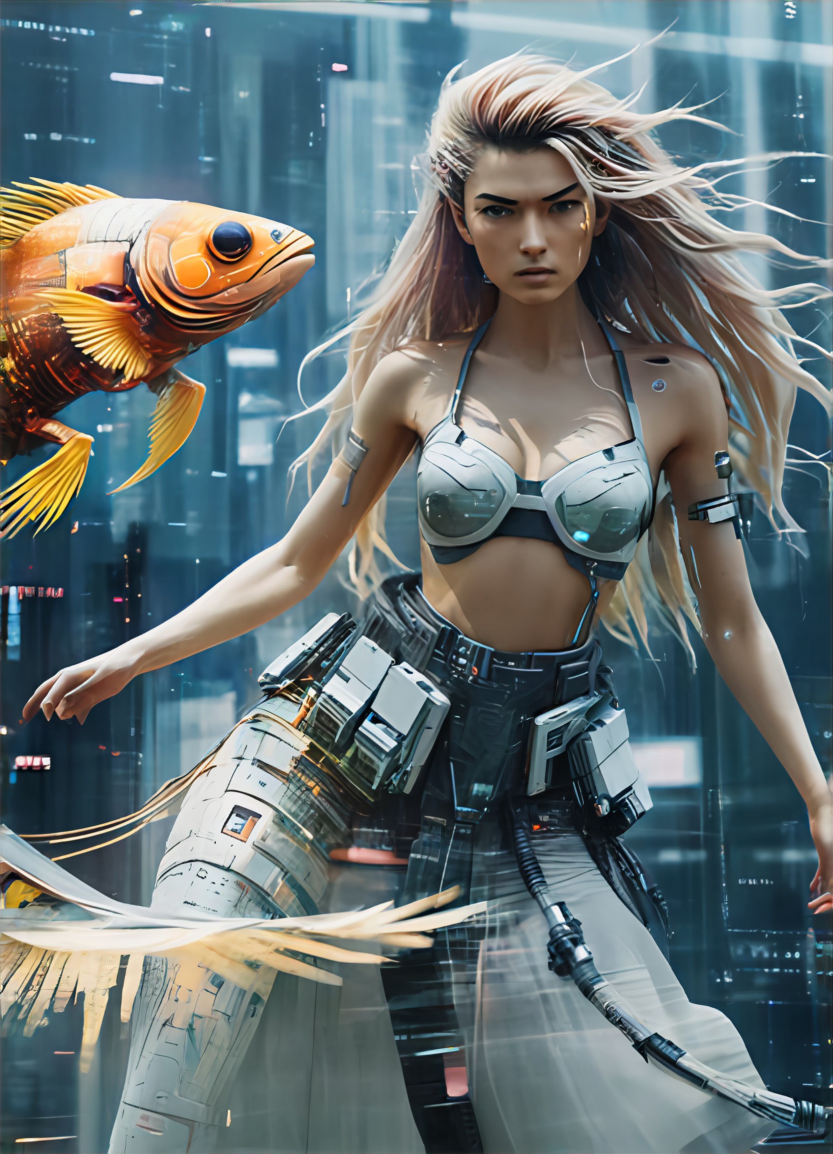 a1.art-generated Armored Gloves image