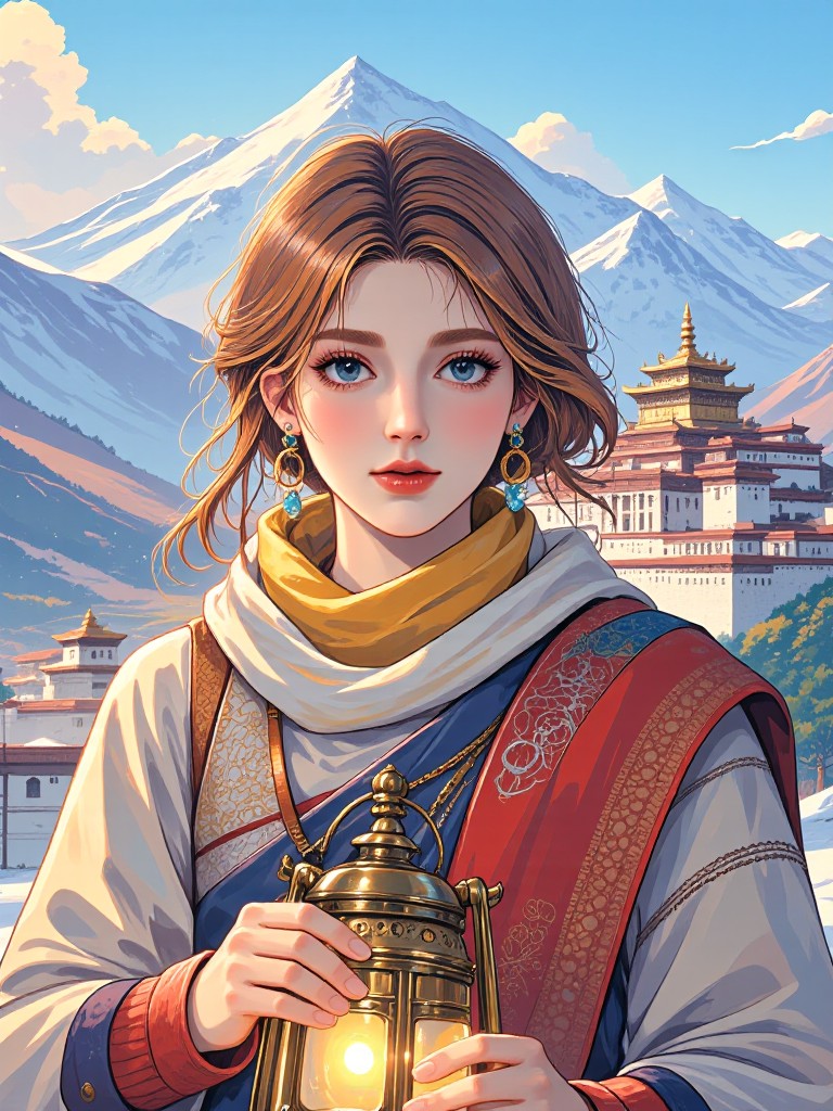 Midjourney CG, Y2K Girl Manga