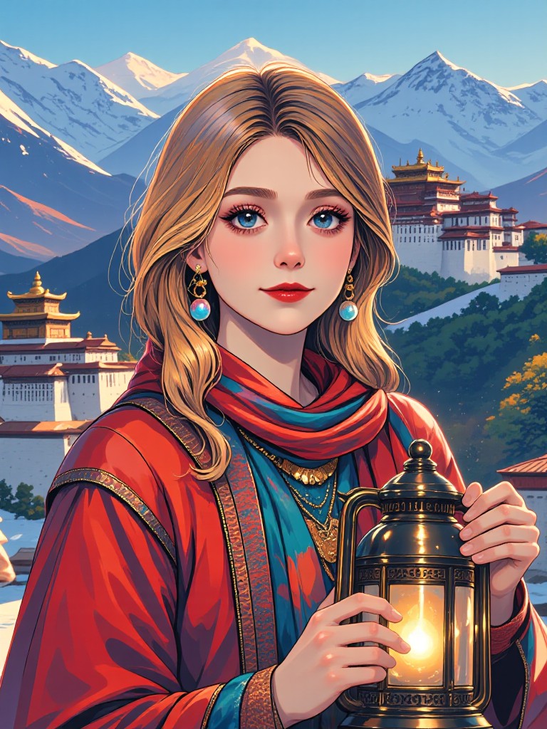 Midjourney CG, Y2K Girl Manga