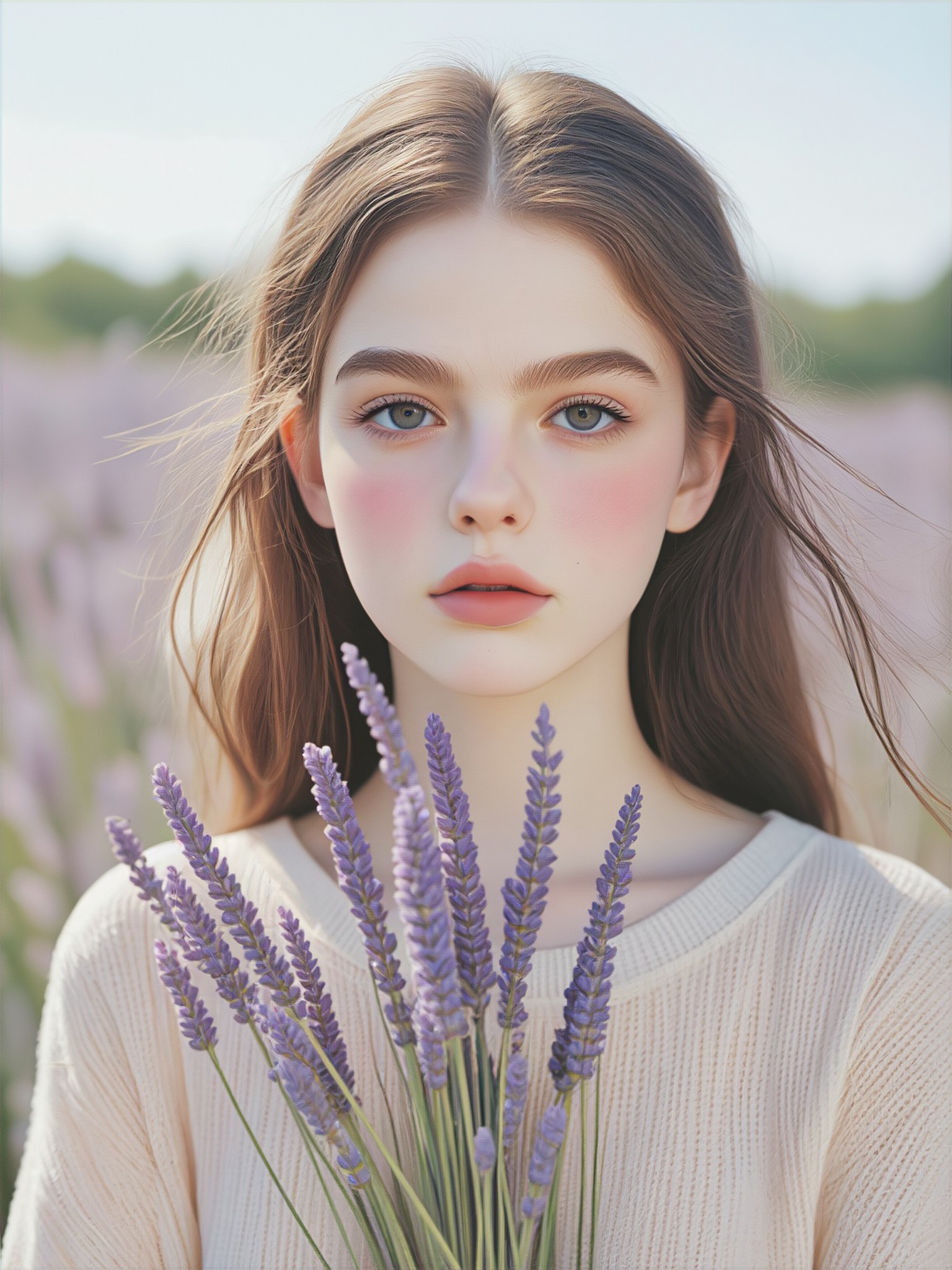 AI Grass Field art generator