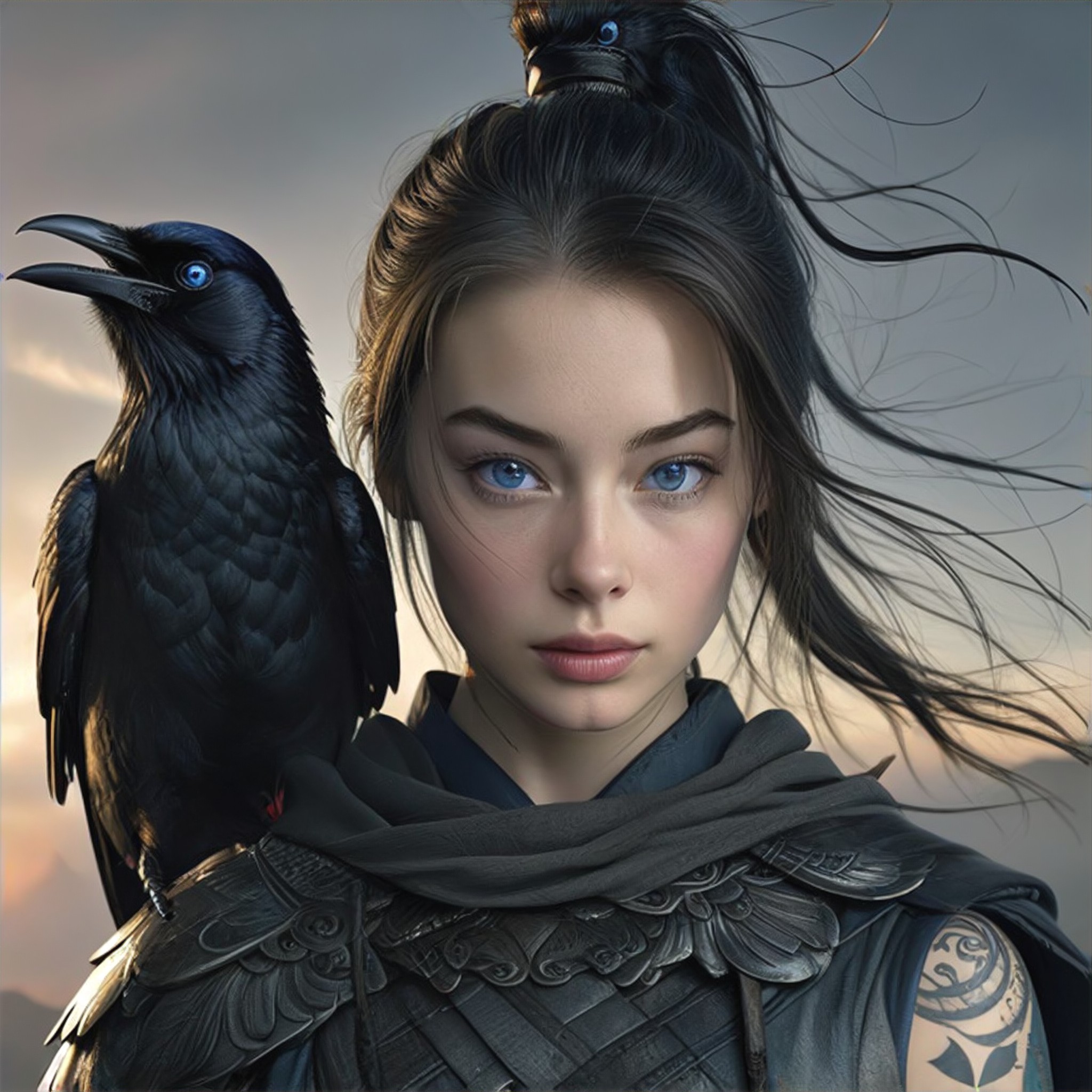 Crows and Women image