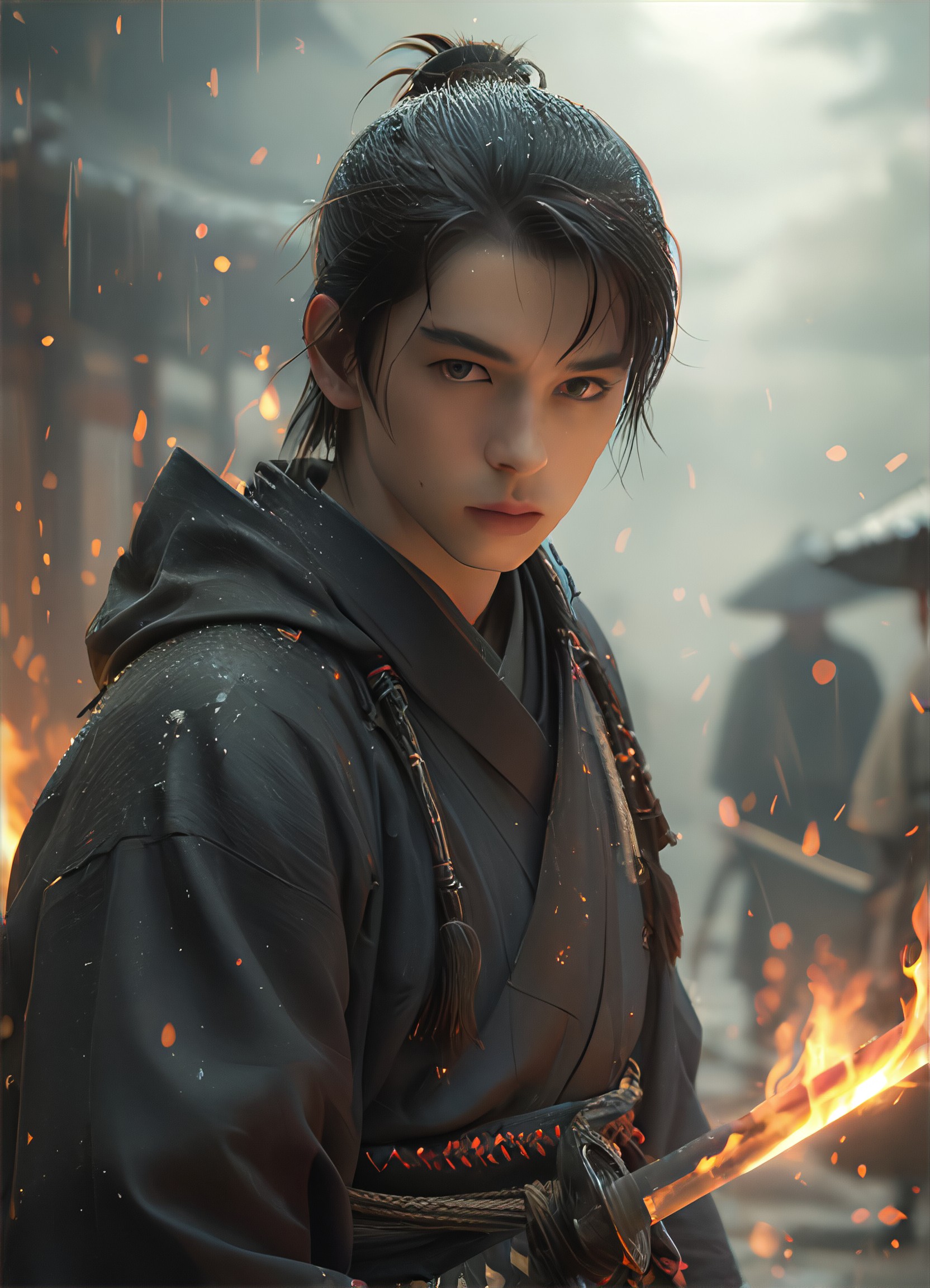 a1.art-generated Samurai image