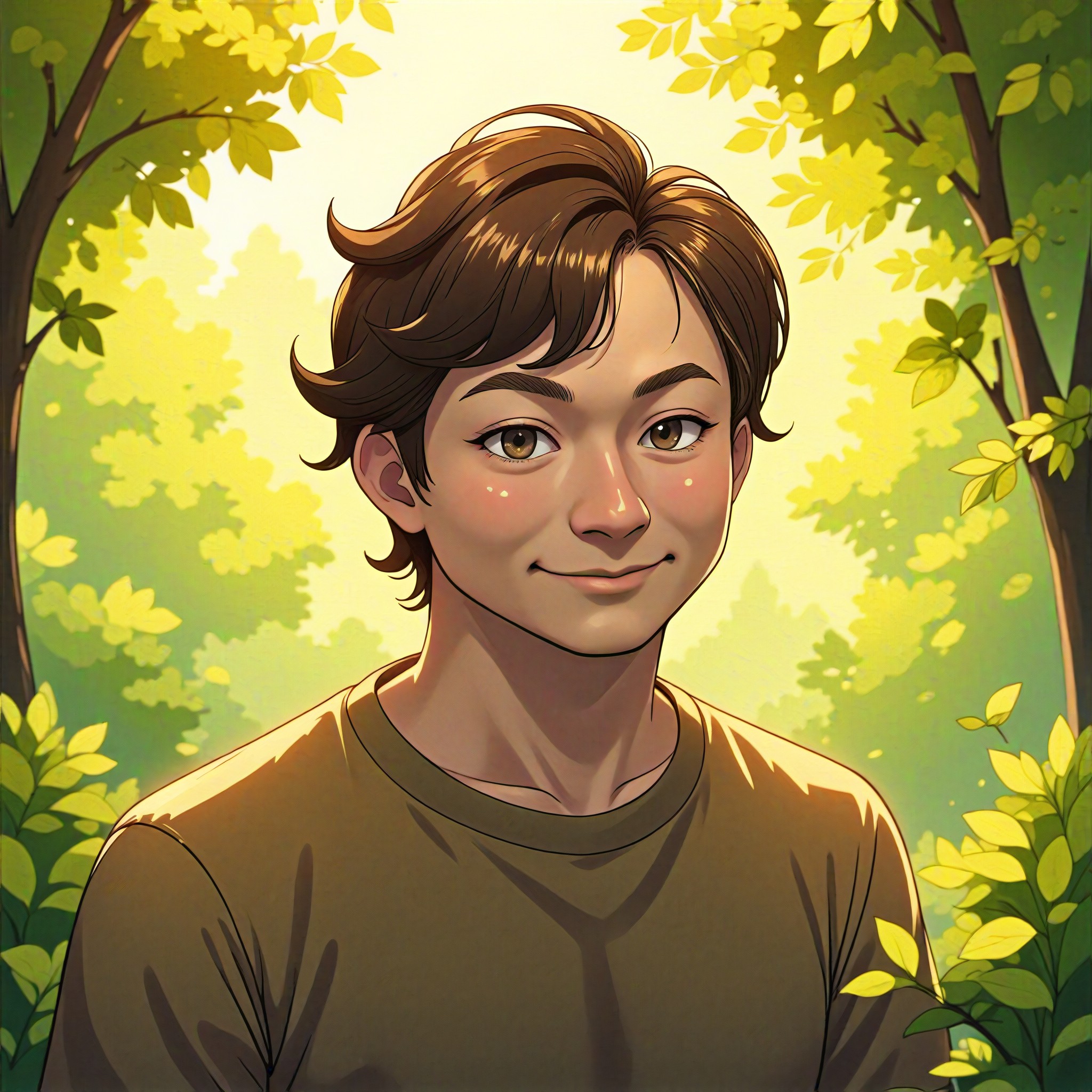 2D cartoon(man&women) image