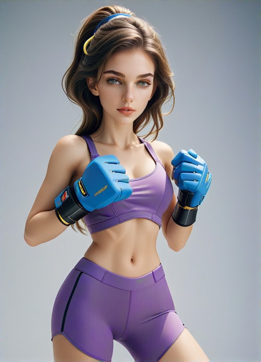 Gentle Palette, Cartoon Crew 2, 3D Creations, Cute Universal Model