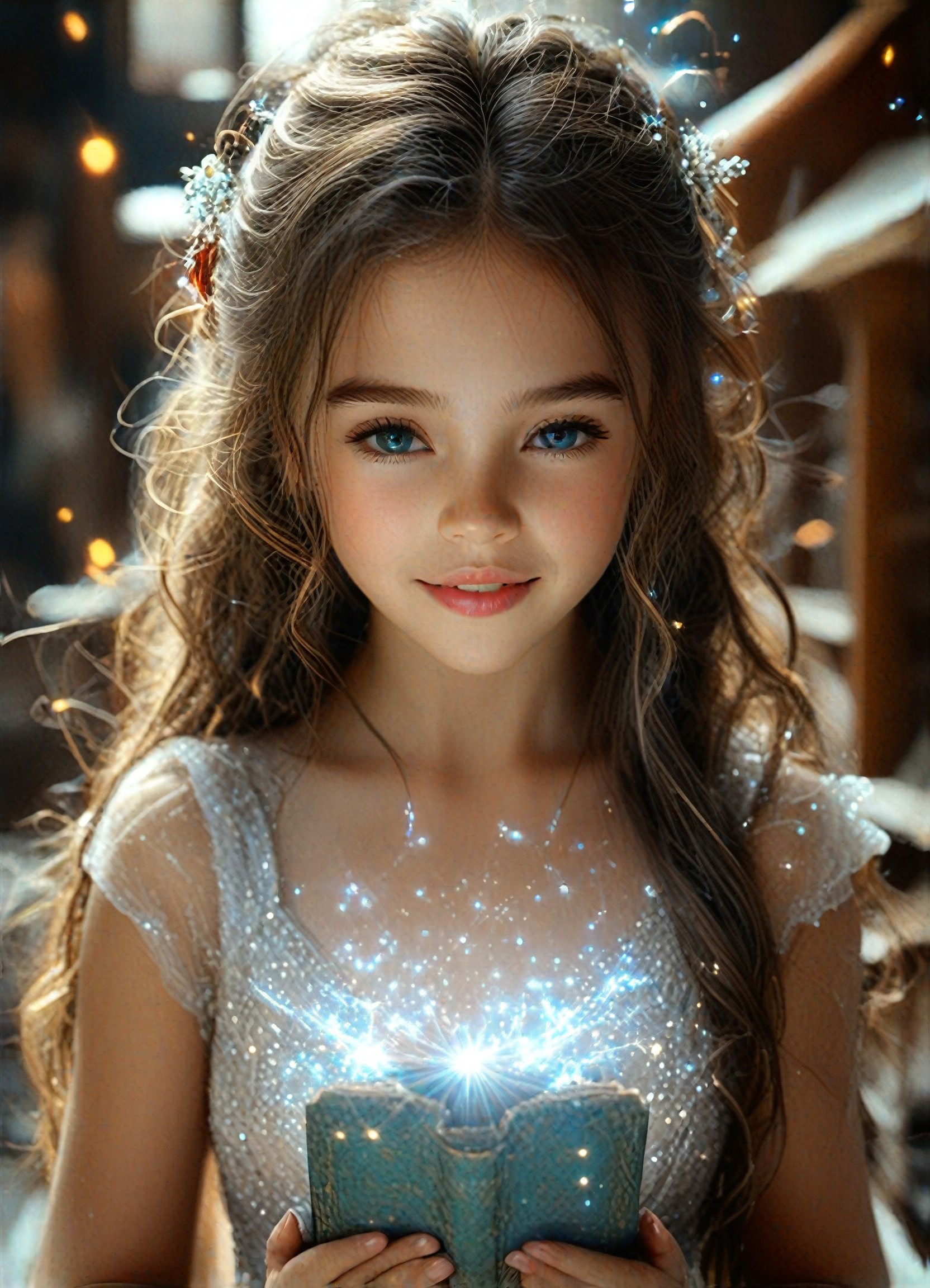 Sparkling girl image