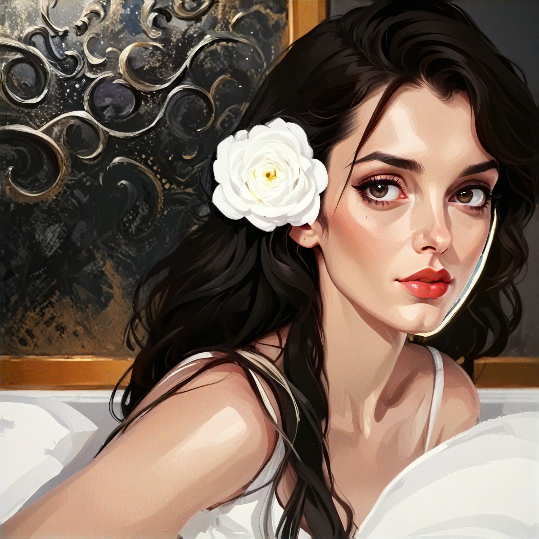 花瓣女生 image