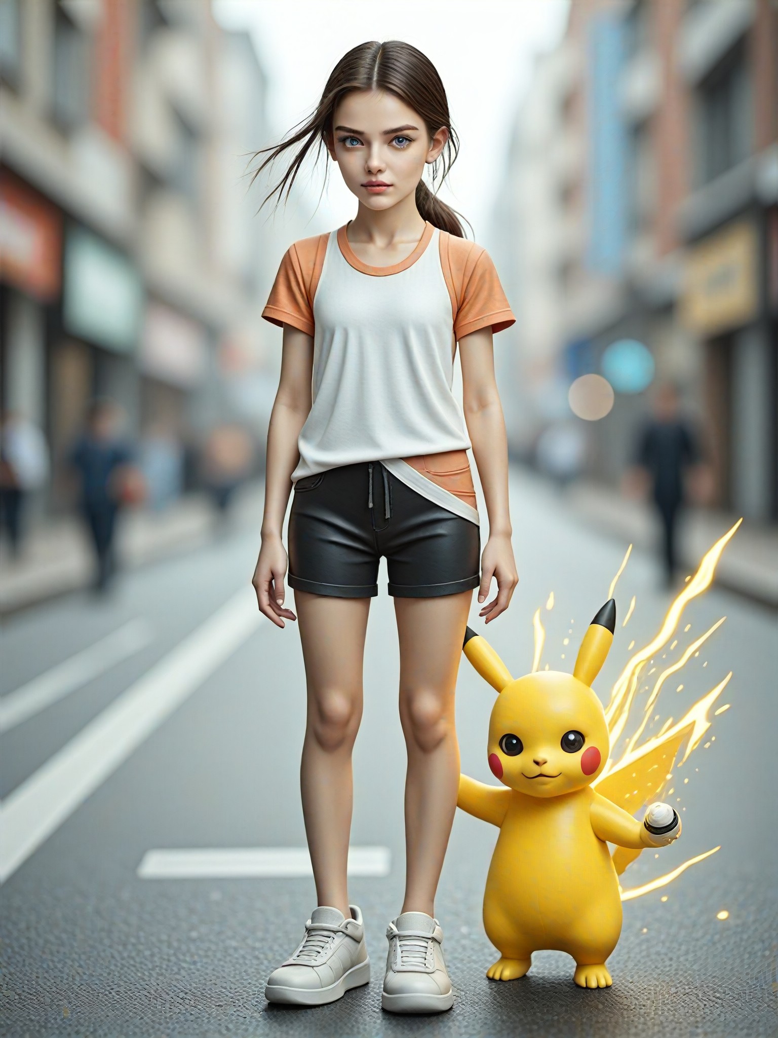 Pikachu group photo image