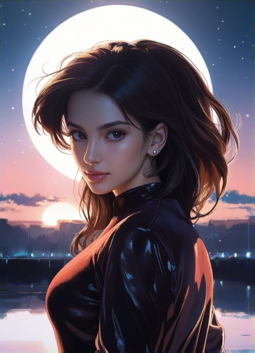 Flat Drawing, Serene