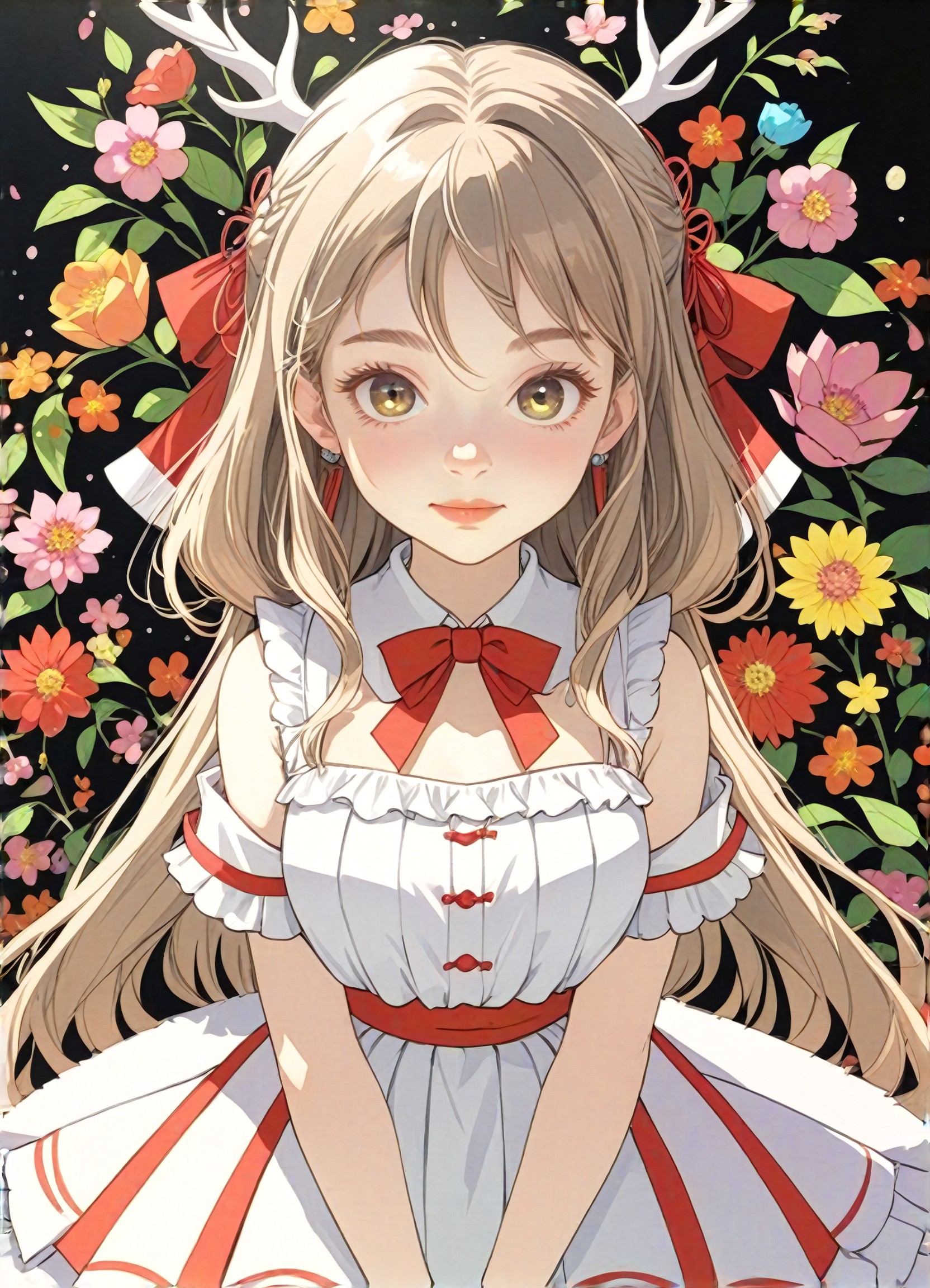 Blooming flowers image