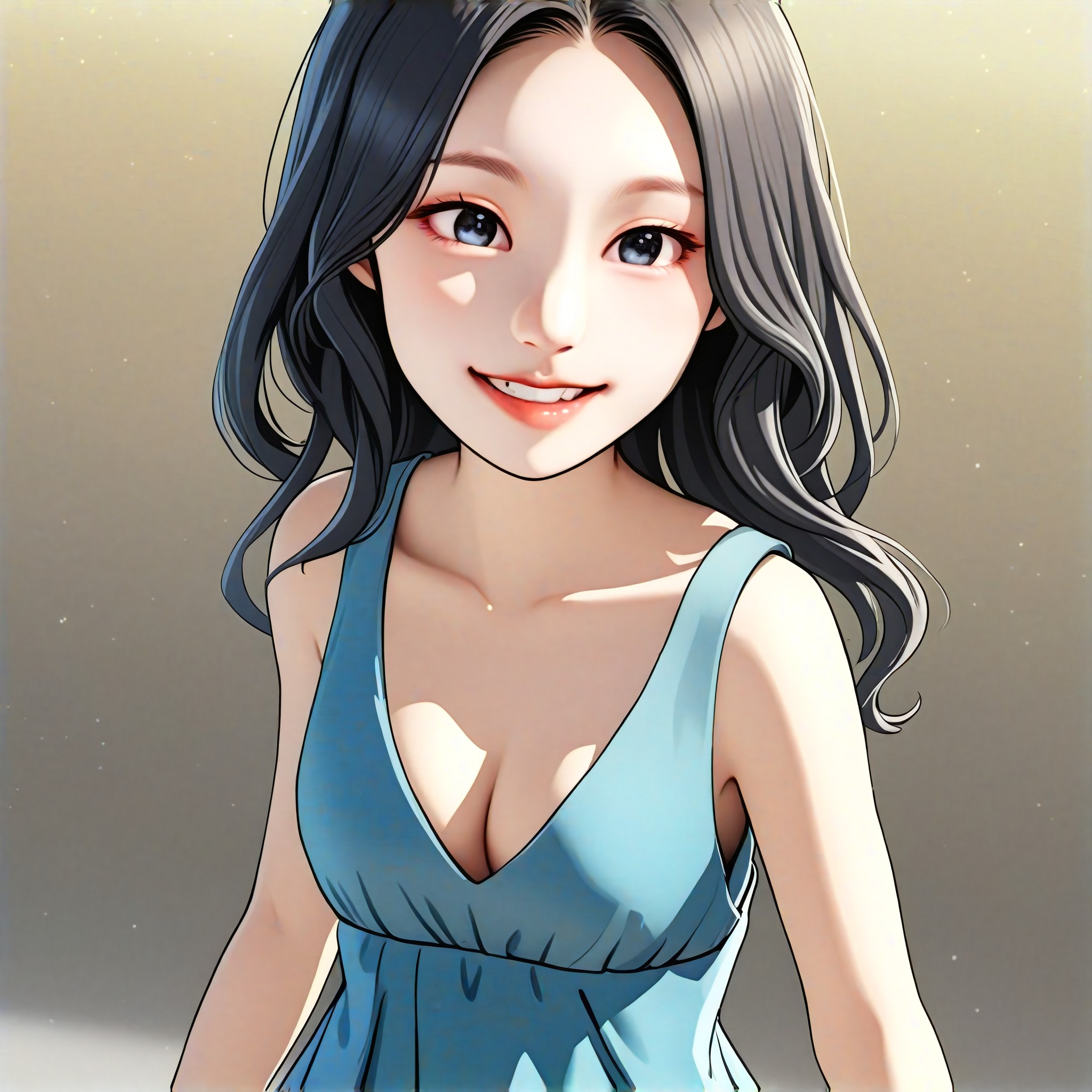 Q-version summer dress cute picture image