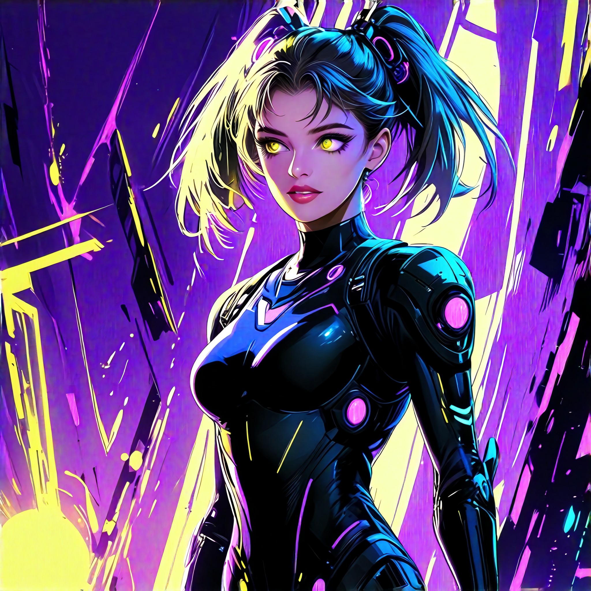 Cyber Female Agent image