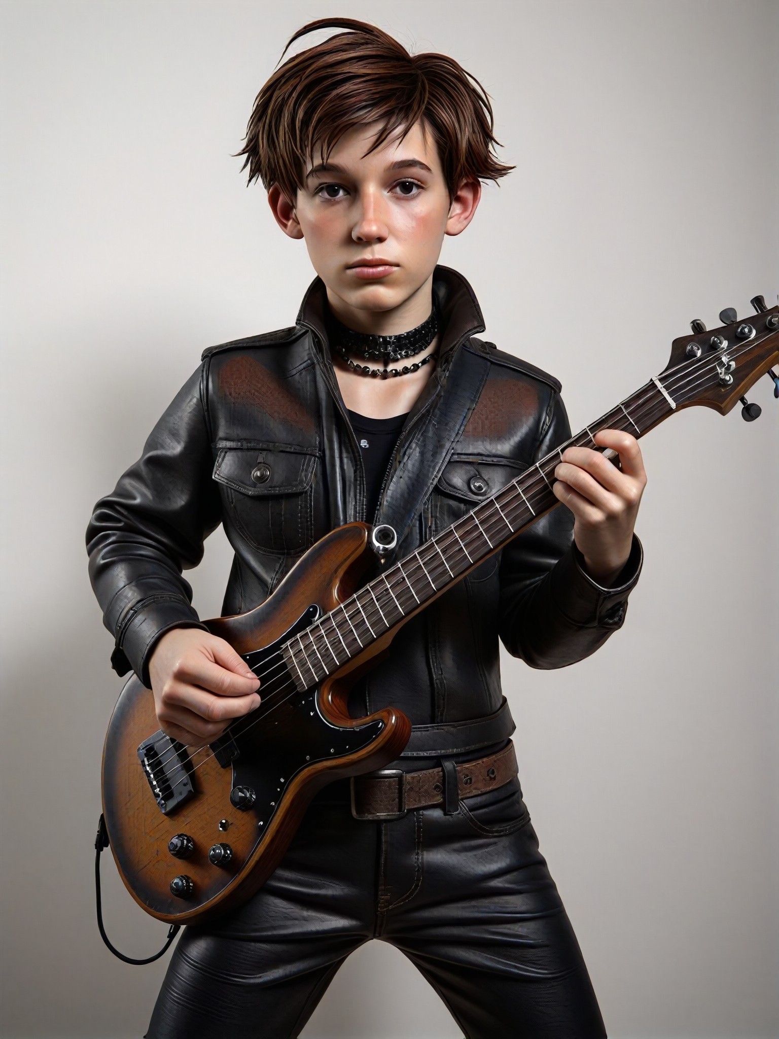 AI Bassist art generator